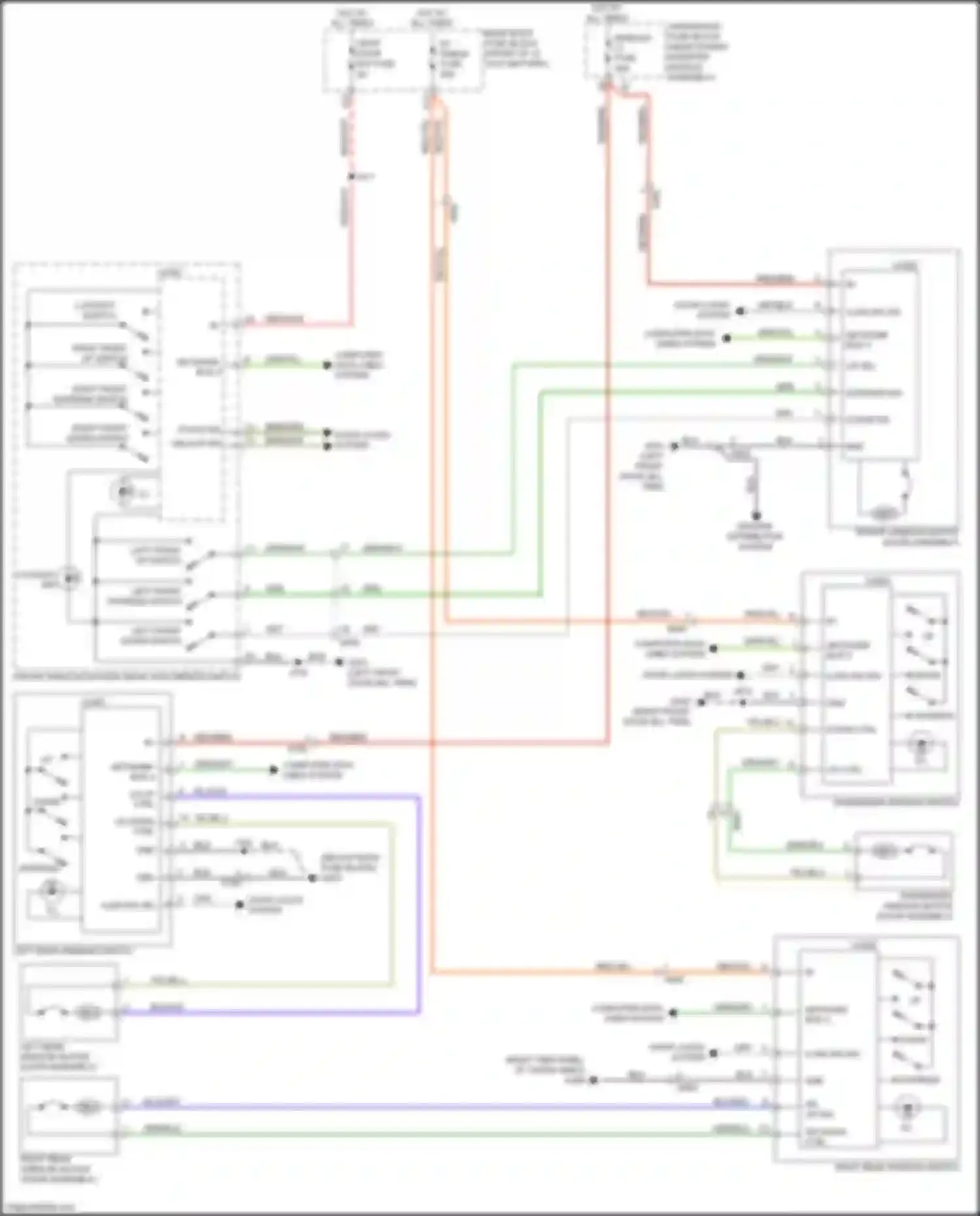 Wiring diagram underhood fuse block for Chevrolet Volt II (2015-2019) (9 of 30)