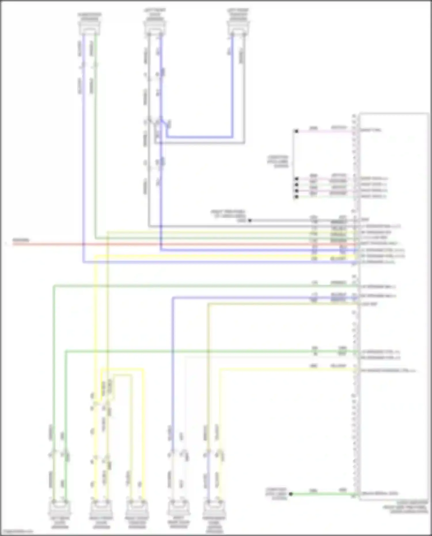 Wiring diagram yel/blk for Chevrolet Volt II (2015-2019) (6 of 20)