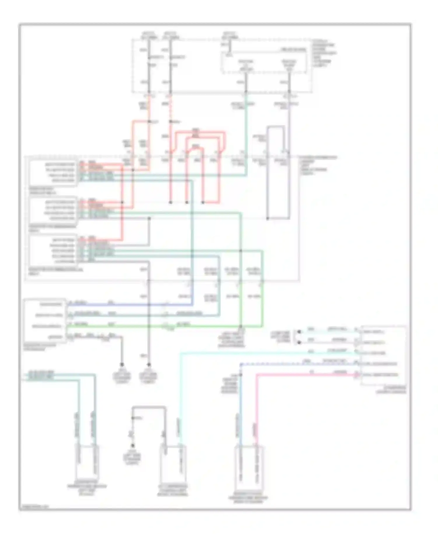 200 Chrysler I (2010-2014): Manual a/c circuit (2 of 2)