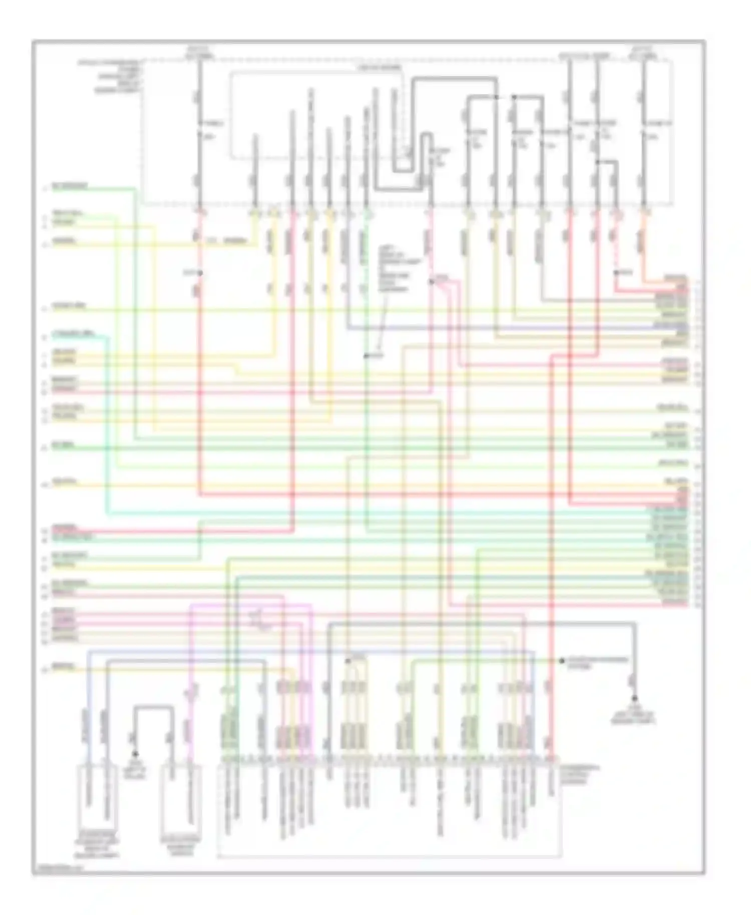 200 Chrysler I (2010-2014): Wiring diagram engine performance 2.4l, 4 speed a/t (2 of 6)