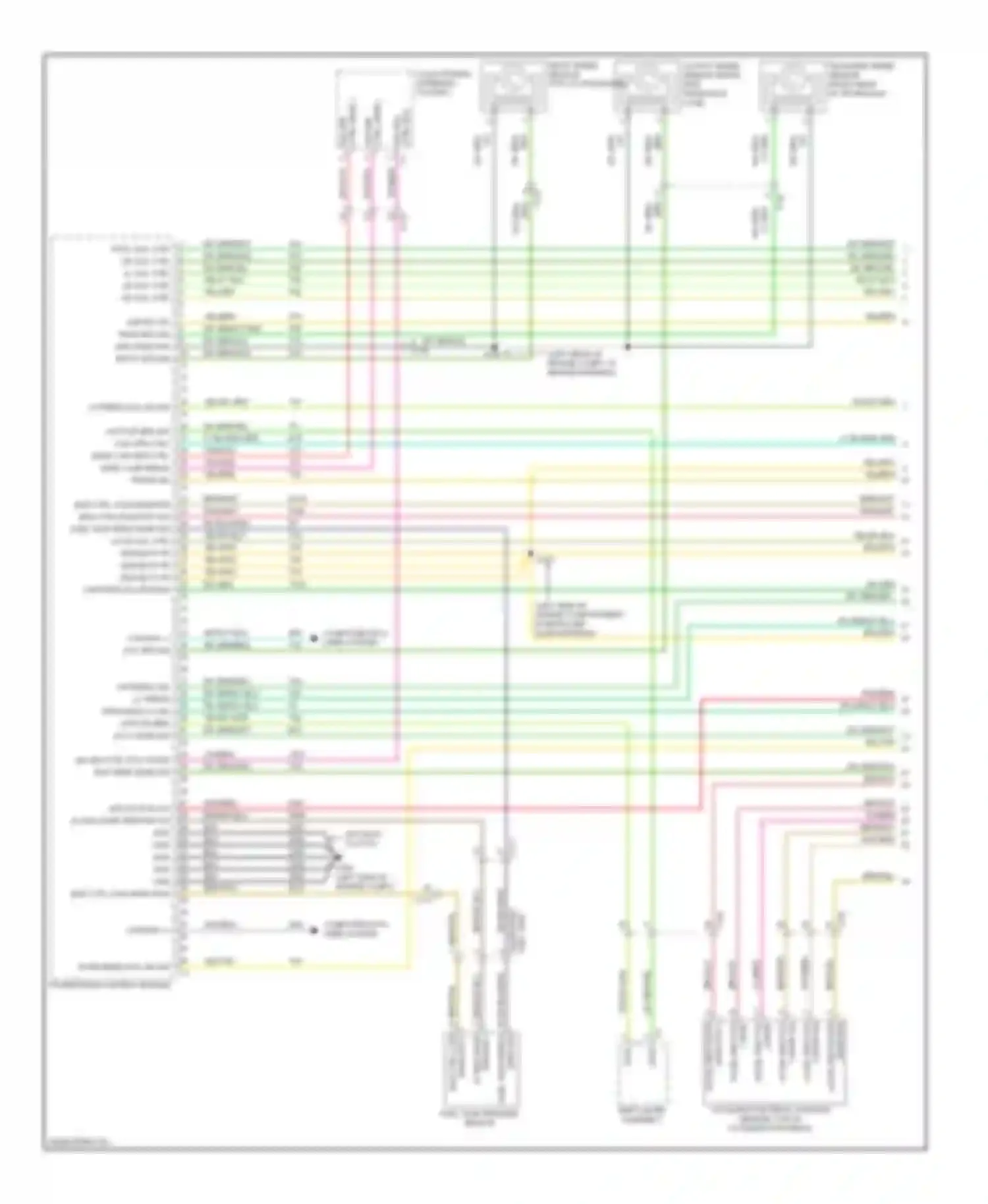 200 Chrysler I (2010-2014): Wiring diagram engine performance 2.4l, 6 speed a/t (1 of 6)
