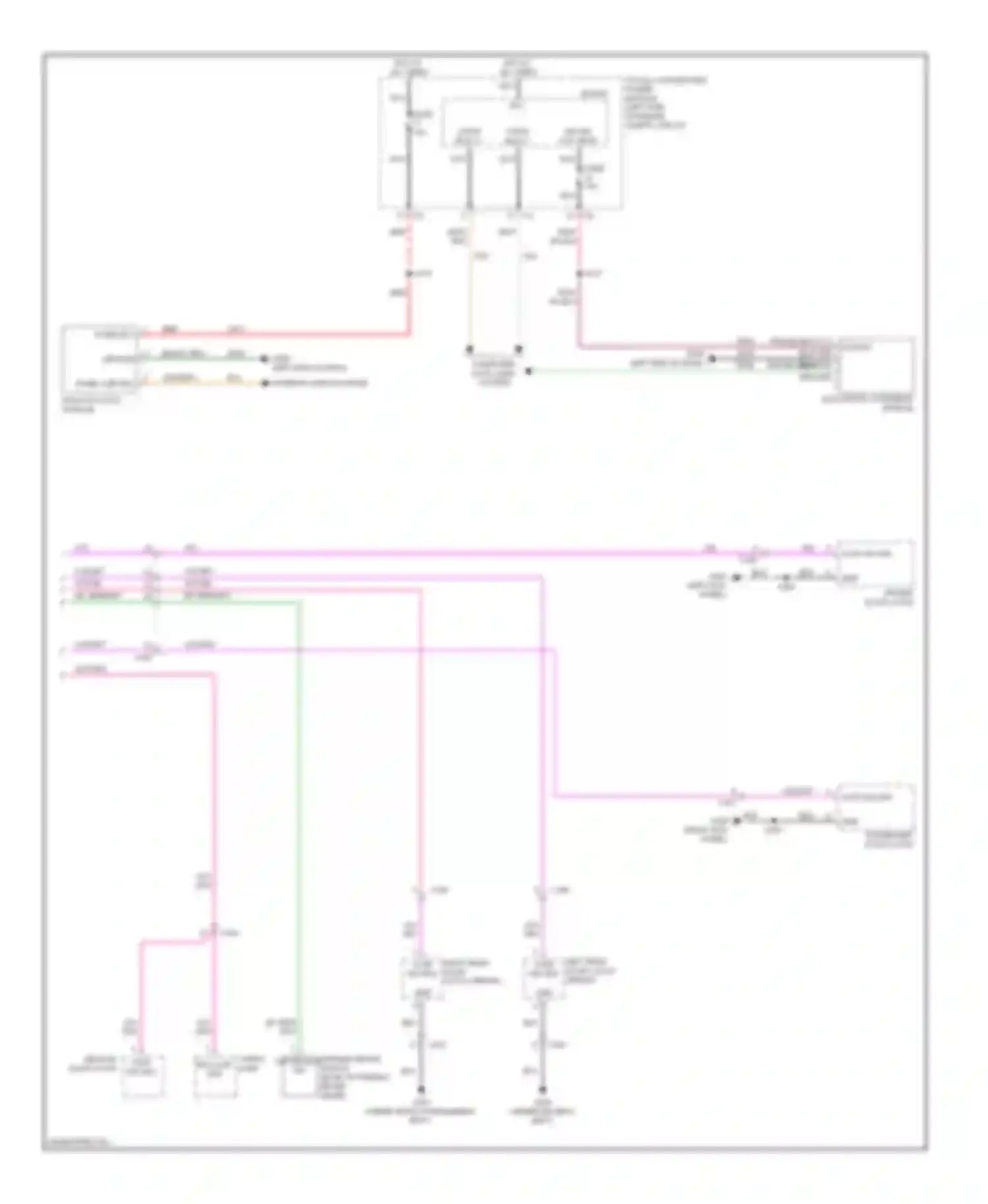 200 Chrysler I (2010-2014): Instrument cluster circuit (2 of 2)