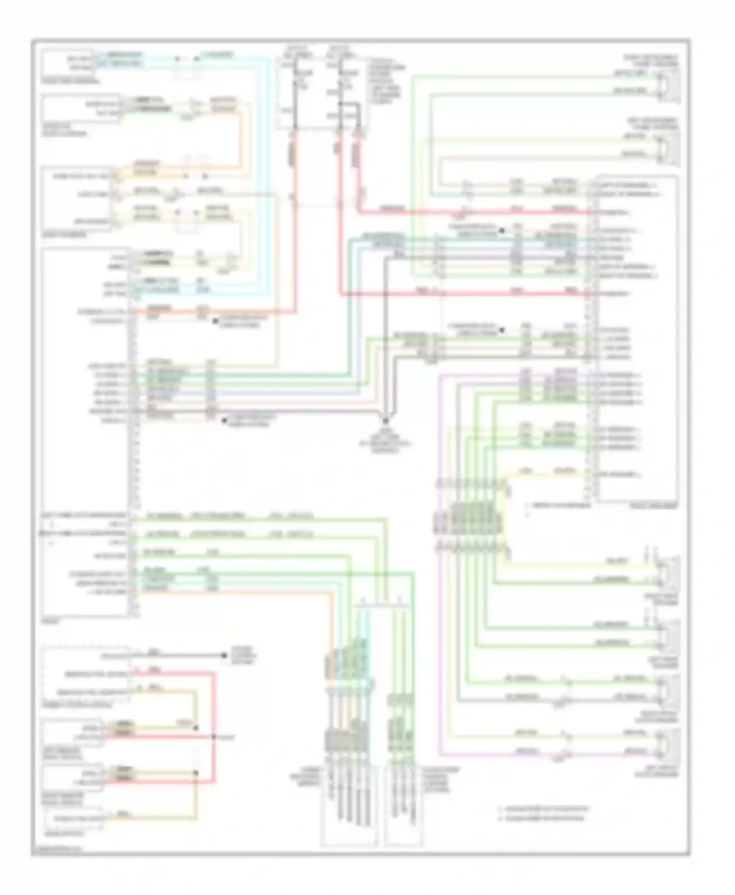 200 Chrysler I (2010-2014): Navigation circuit