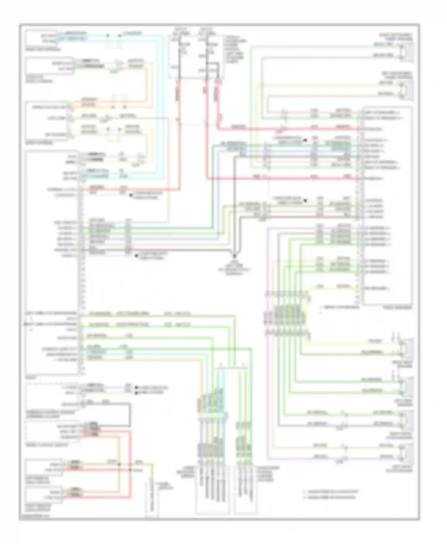 200 Chrysler I (2010-2014): Radio circuit