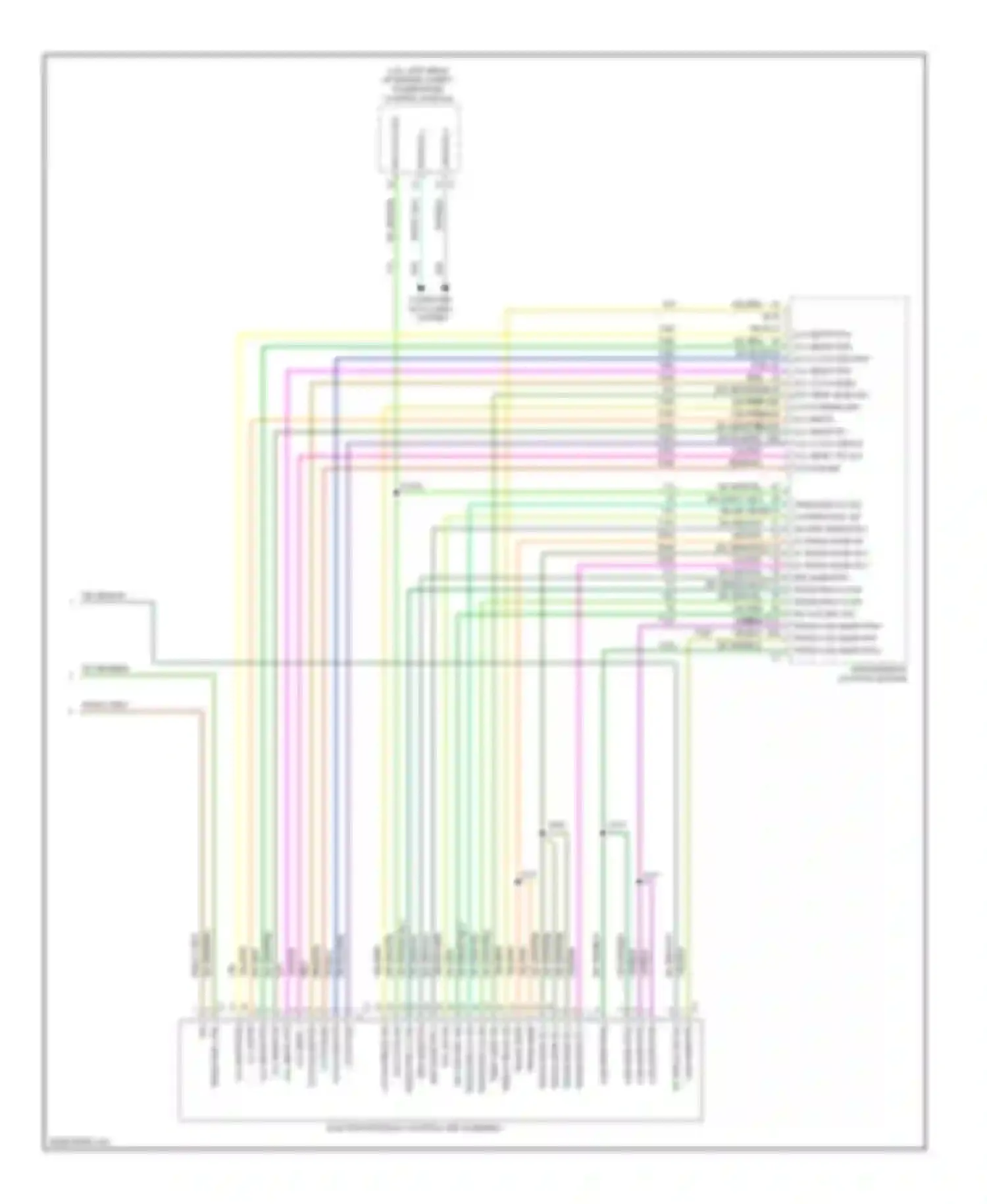 200 Chrysler I (2010-2014): Transmission circuit, 6 speed with dual clutch (3 of 3)
