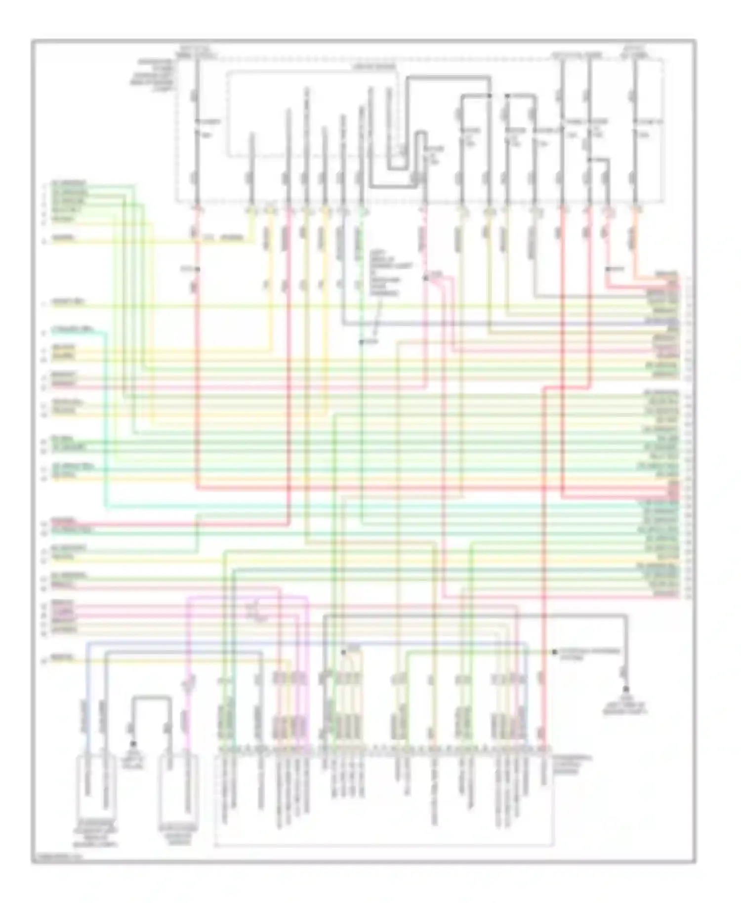 Wiring diagram (left rear of engine compt in for Chrysler 200 I (2010-2014) (2 of 2)