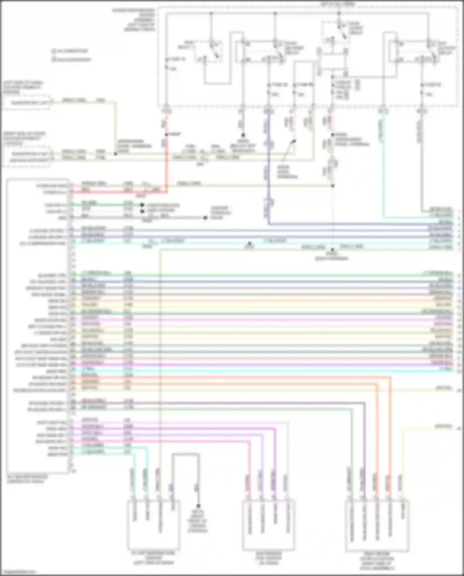 200 Chrysler II (2014-2016): Automatic a/c circuit (1 of 4)