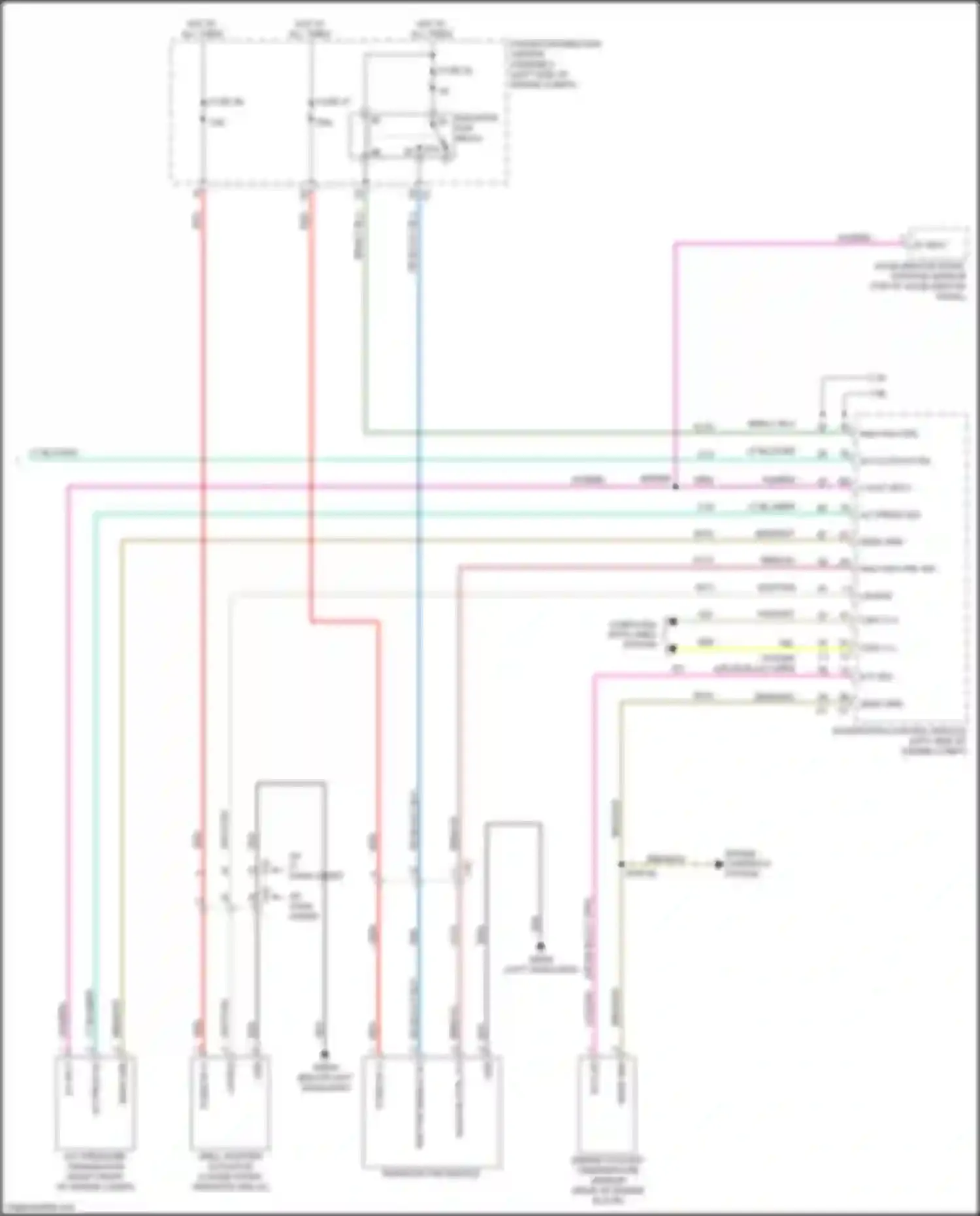 200 Chrysler II (2014-2016): Automatic a/c circuit (4 of 4)