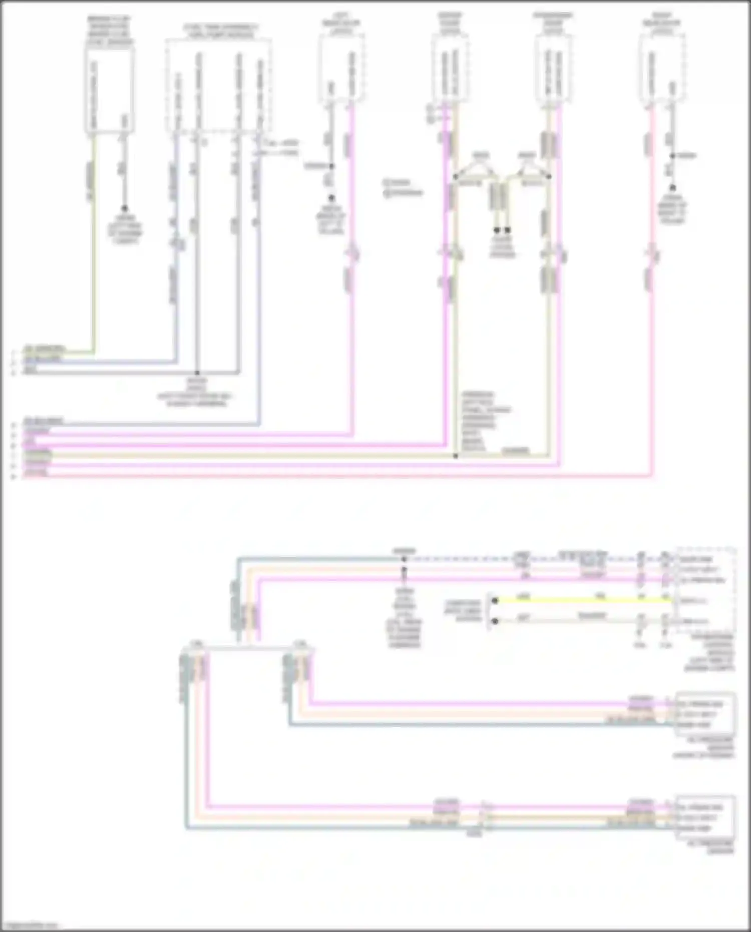 200 Chrysler II (2014-2016): Instrument cluster circuit (2 of 2)
