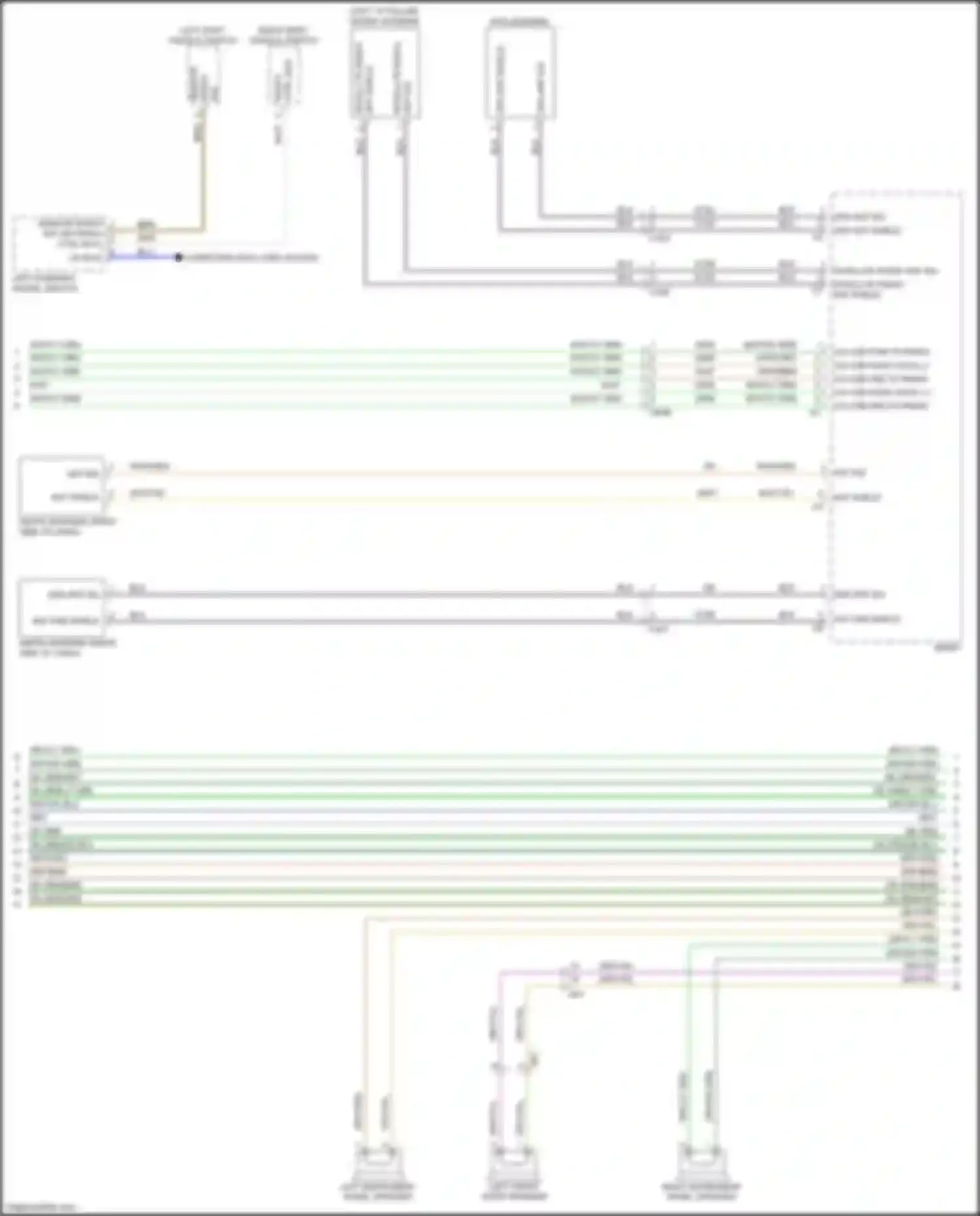 200 Chrysler II (2014-2016): Navigation circuit (2 of 3)