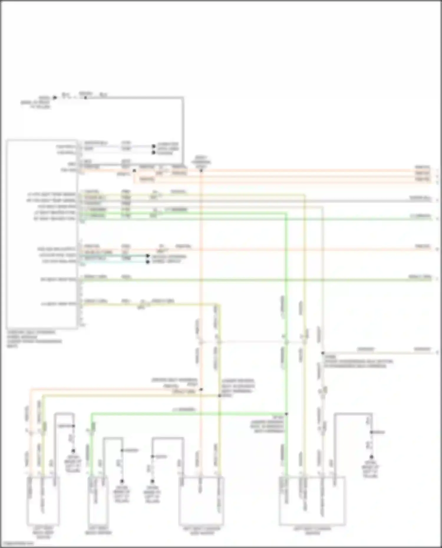 200 Chrysler II (2014-2016): Heated seats circuit, w/ ventilation (1 of 2)