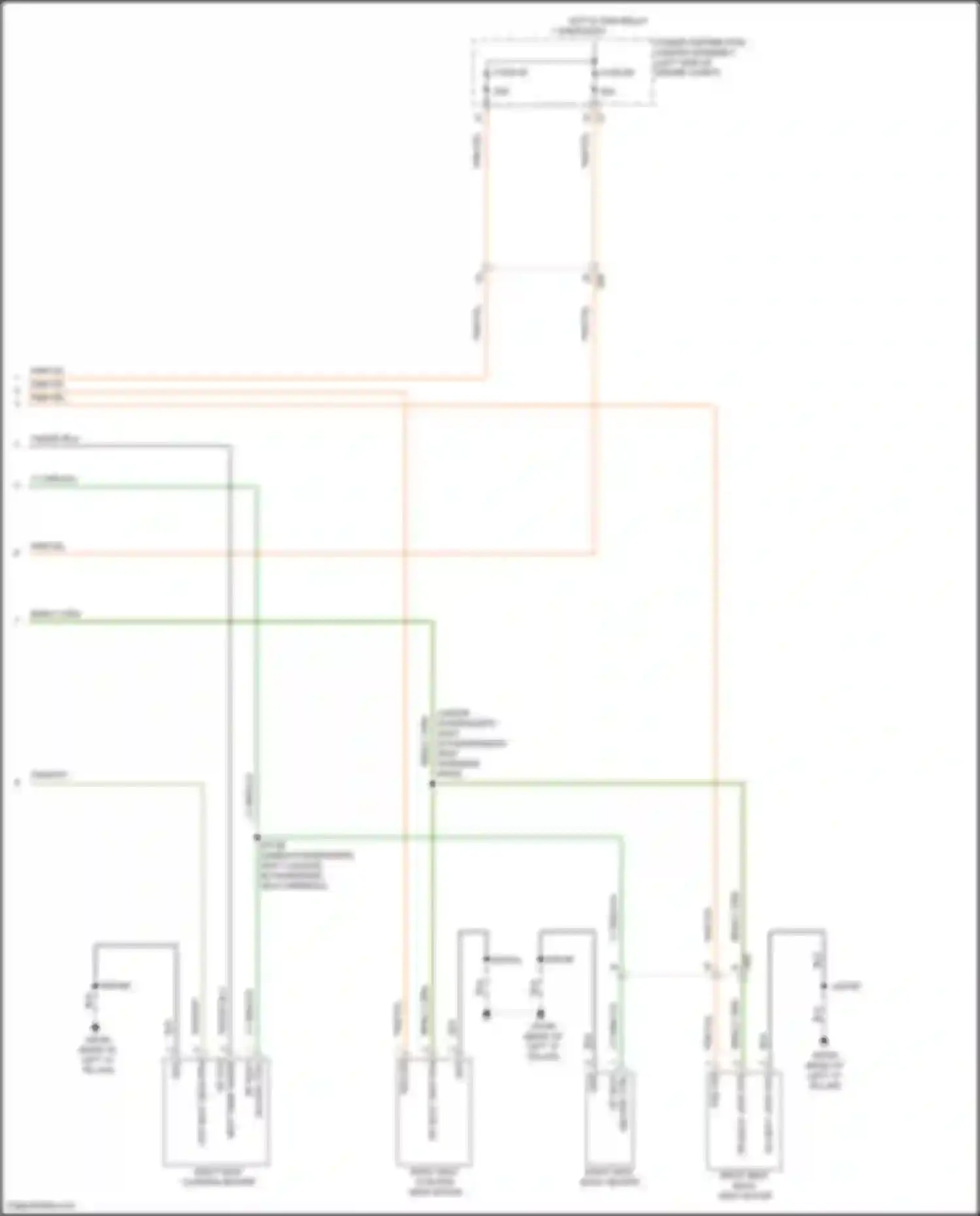 200 Chrysler II (2014-2016): Heated seats circuit, w/ ventilation (2 of 2)
