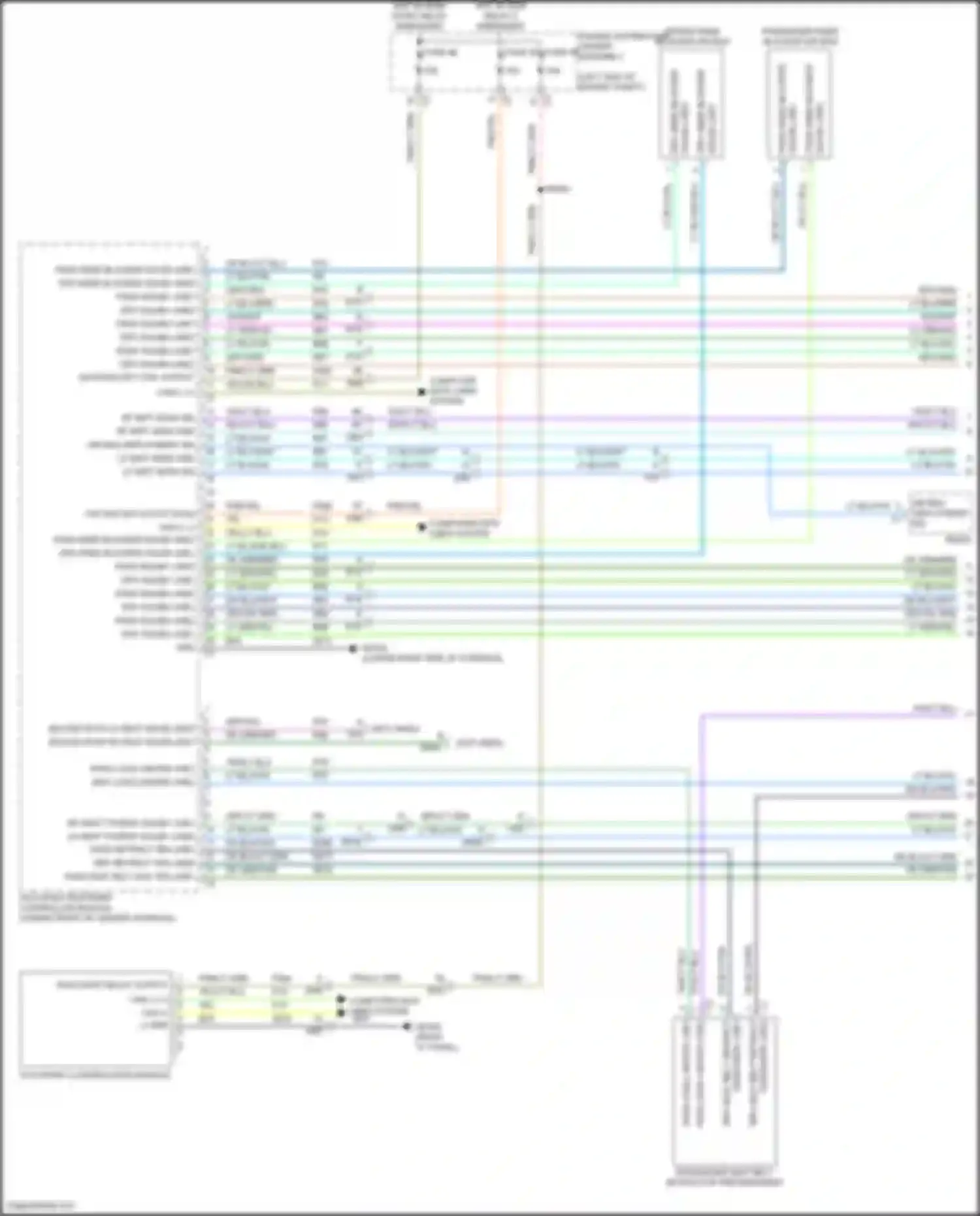 200 Chrysler II (2014-2016): Supplemental restraints circuit (1 of 3)
