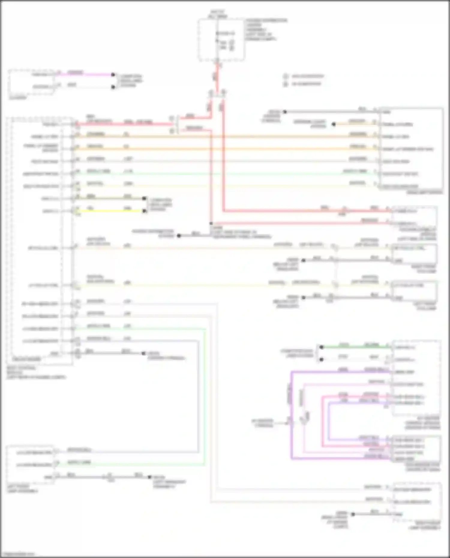 Wiring diagram hdlp sw mux rtn for Chrysler 200 II (2014-2016)