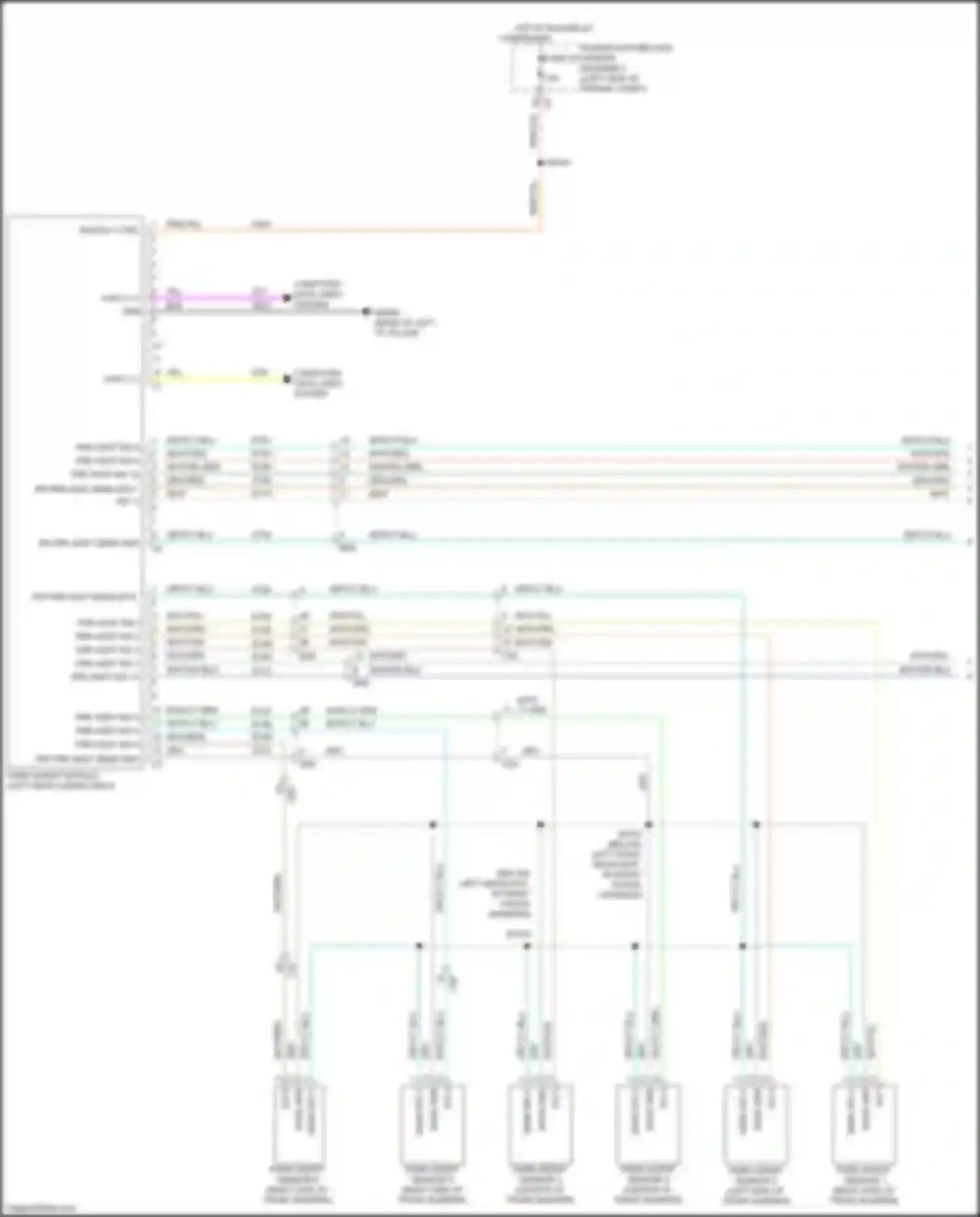 Wiring diagram prk asst sig 1 for Chrysler 200 II (2014-2016)