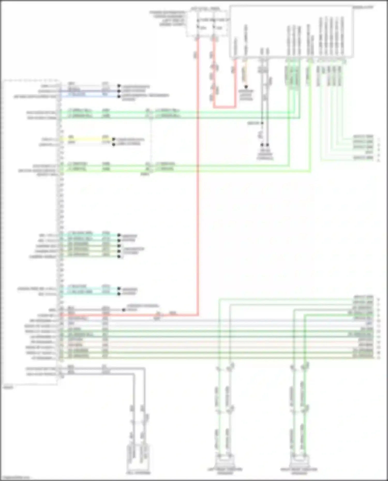 Wiring diagram cellular shield for Chrysler 200 II (2014-2016) (1 of 2)