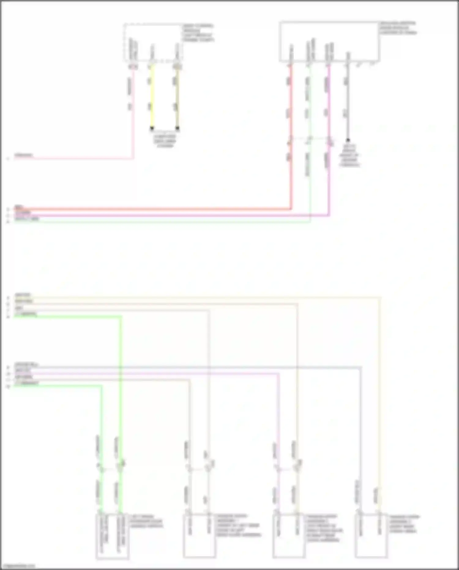 Wiring diagram keyless ignition node module for Chrysler 200 II (2014-2016)