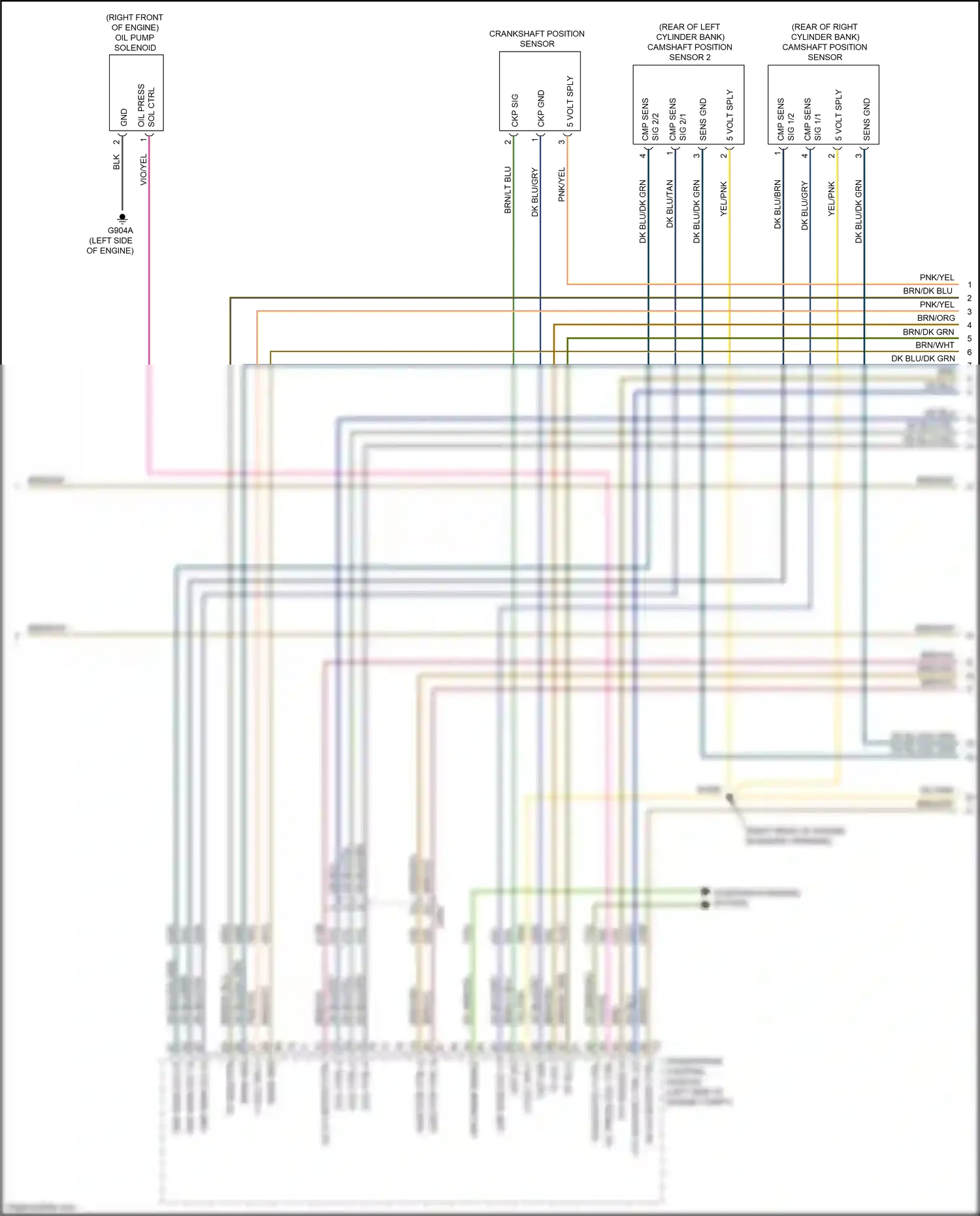Chrysler 200 II (2014-2016) ckp gnd wiring diagram  (1 of 1)