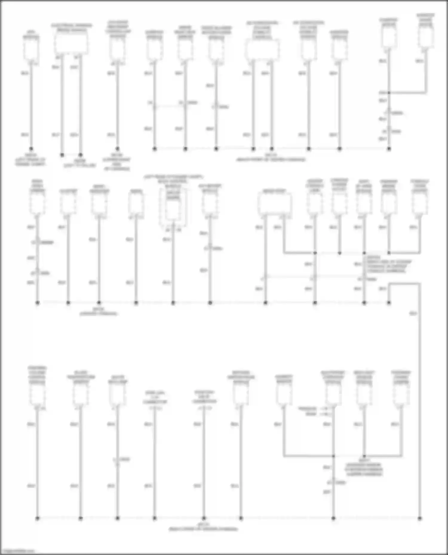 Wiring diagram shift by wire module for Chrysler 200 II (2014-2016)