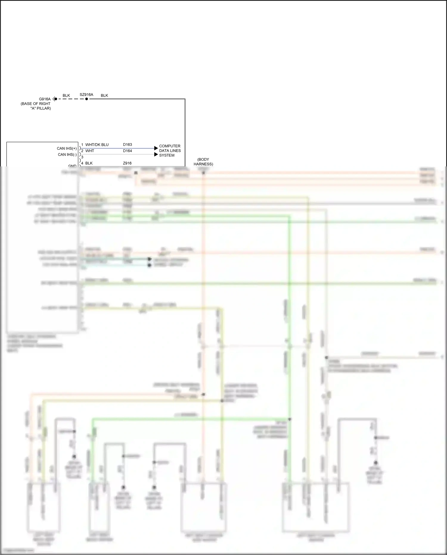 Chrysler 200 II (2014-2016) computer data lines system wiring diagram  (16 of 77)