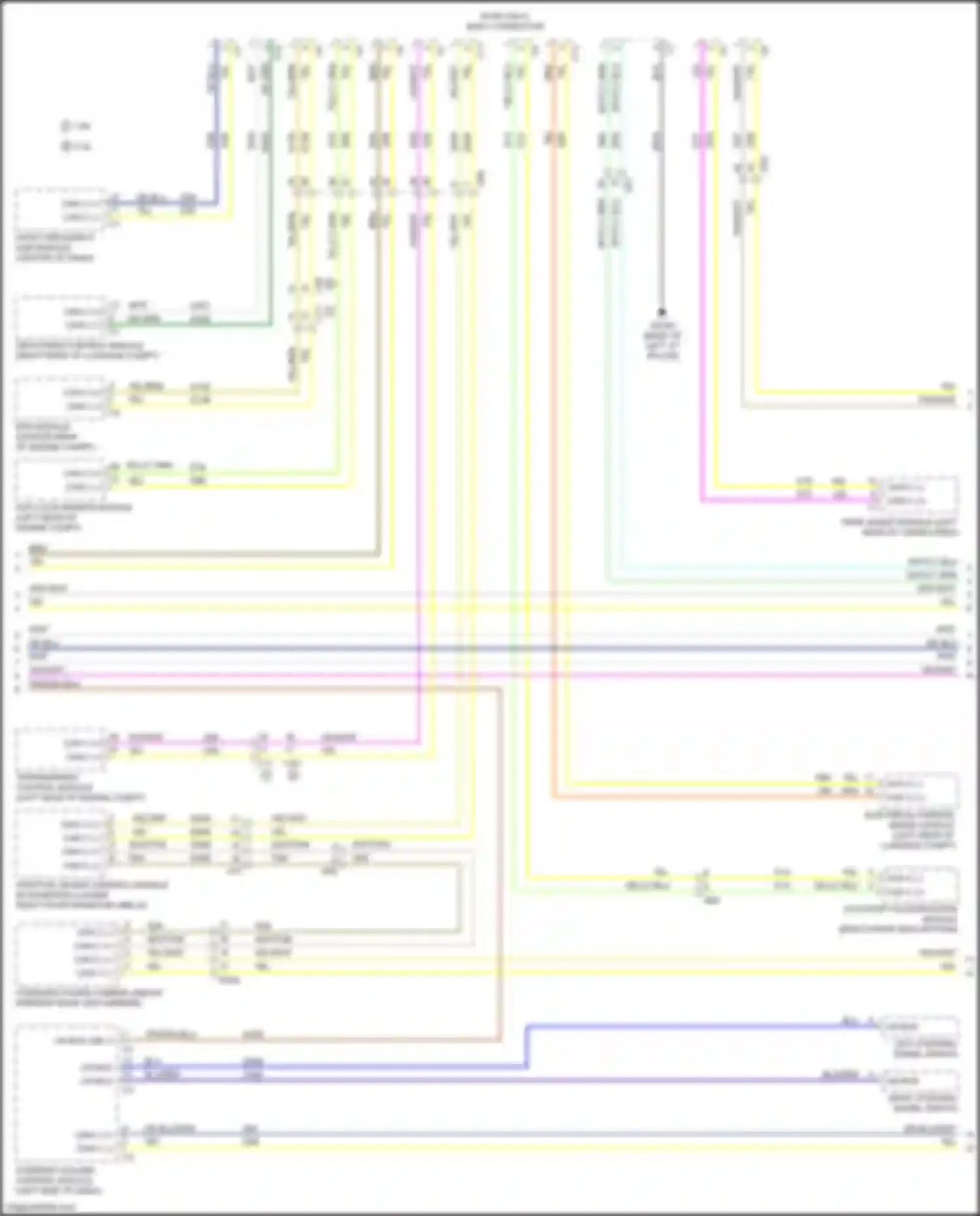 Wiring diagram eps module for Chrysler 200 II (2014-2016) (1 of 5)