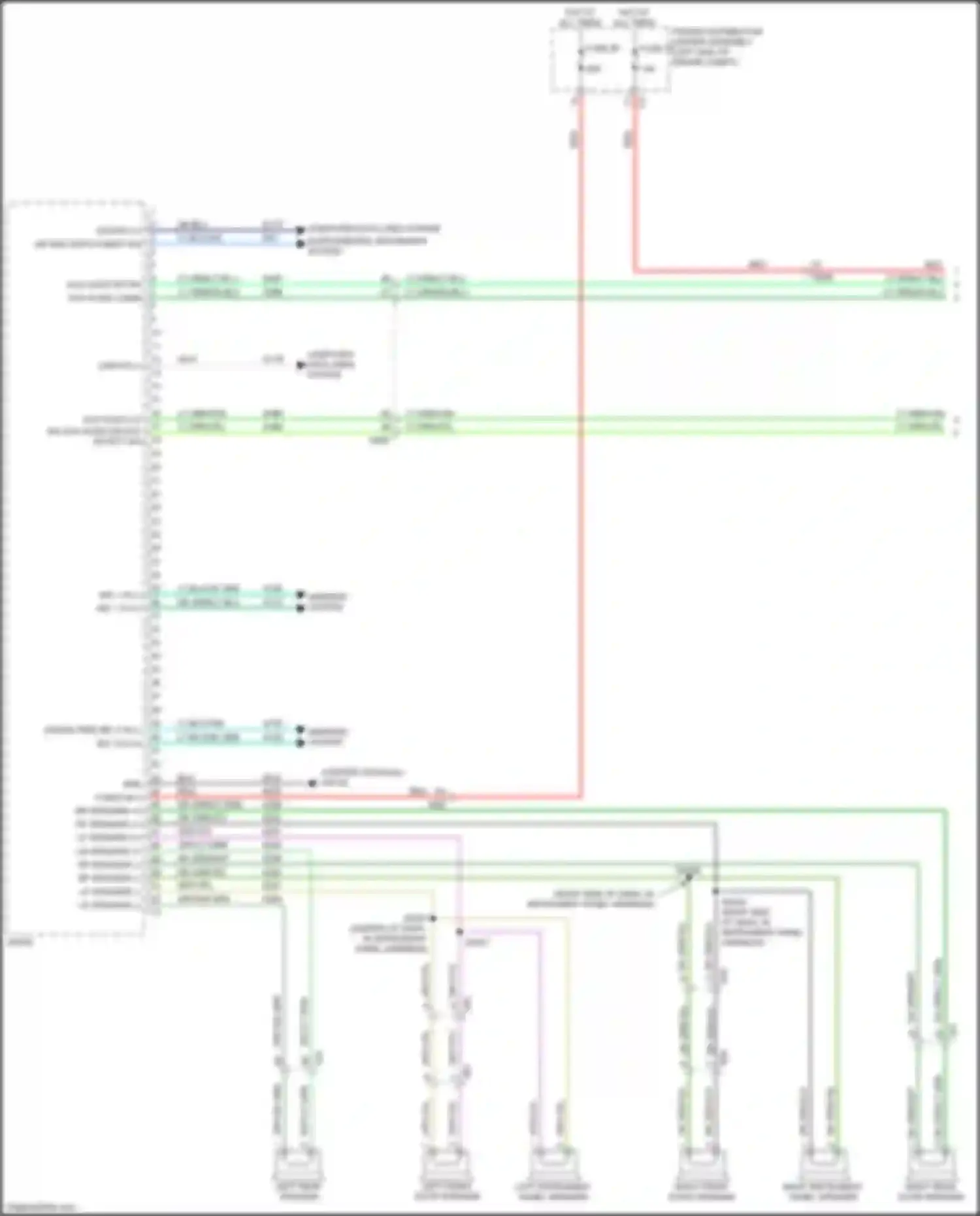 Wiring diagram fuse 80 for Chrysler 200 II (2014-2016) (3 of 4)