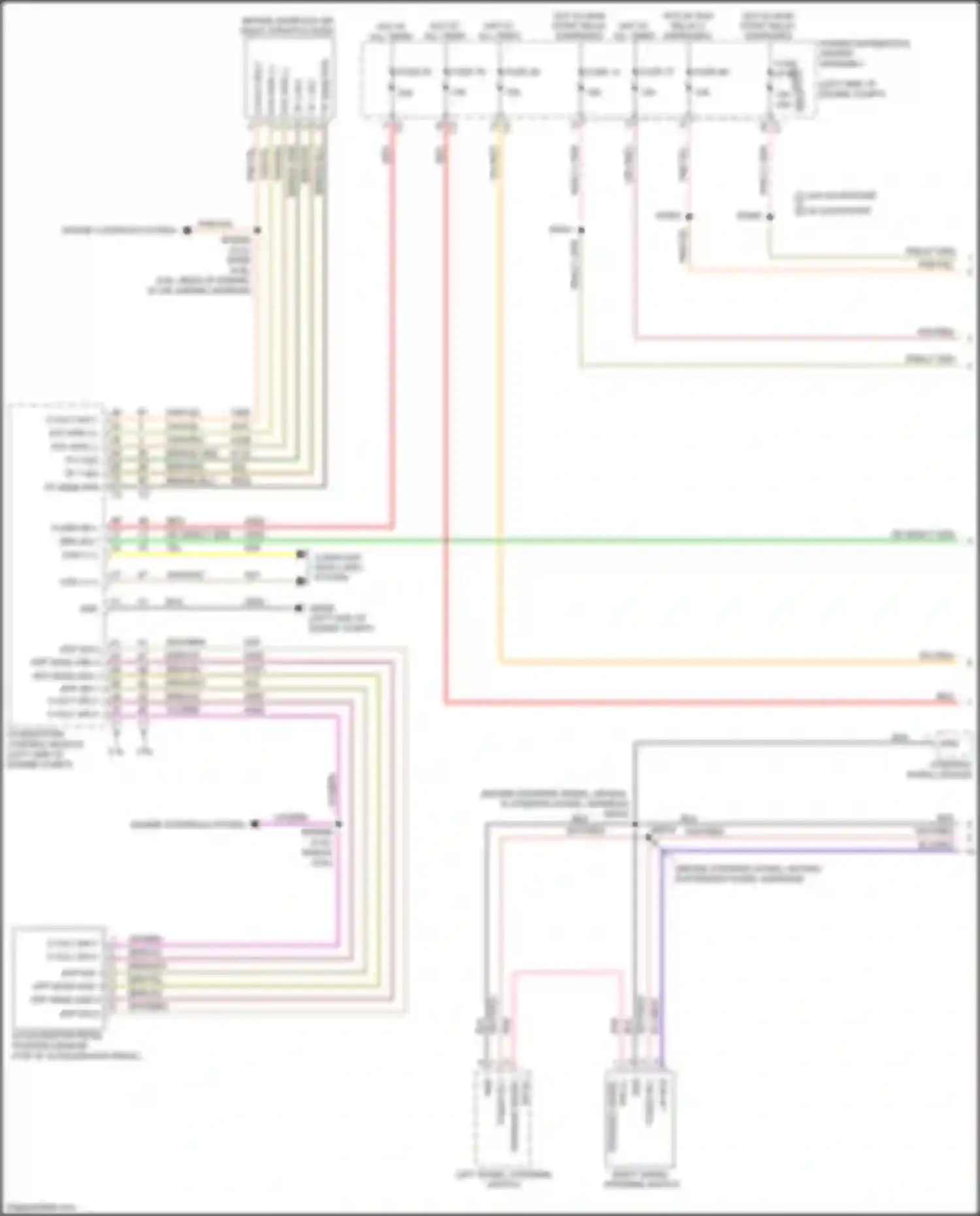 Wiring diagram engine controls system for Chrysler 200 II (2014-2016)