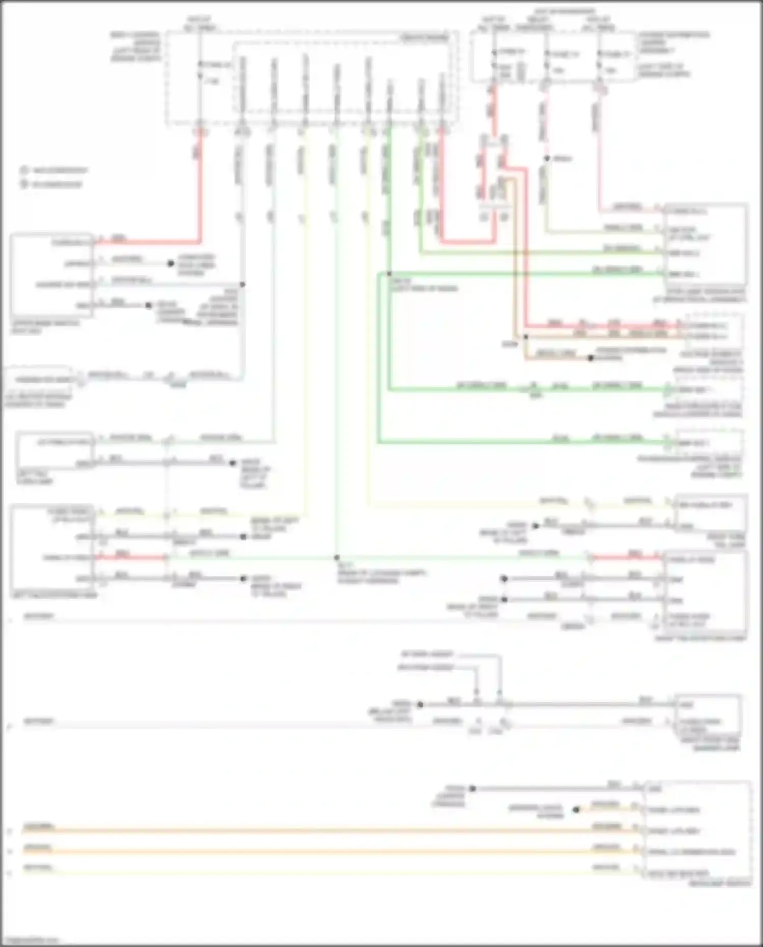 Wiring diagram headlamp switch for Chrysler 200 II (2014-2016) (1 of 6)