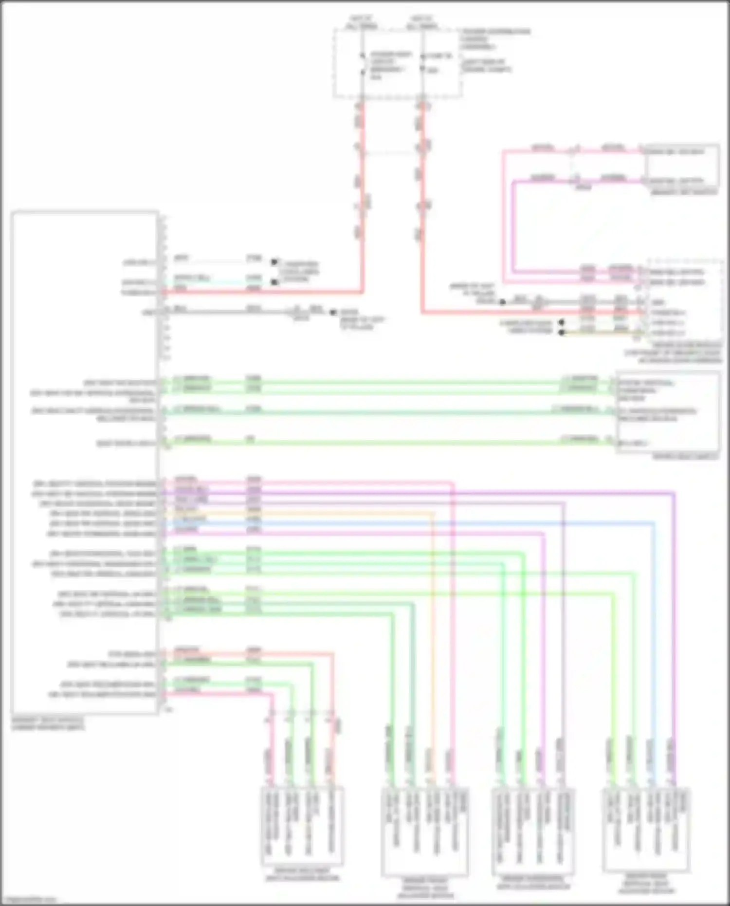 Wiring diagram sunrf open sw sns for Chrysler 200 II (2014-2016)