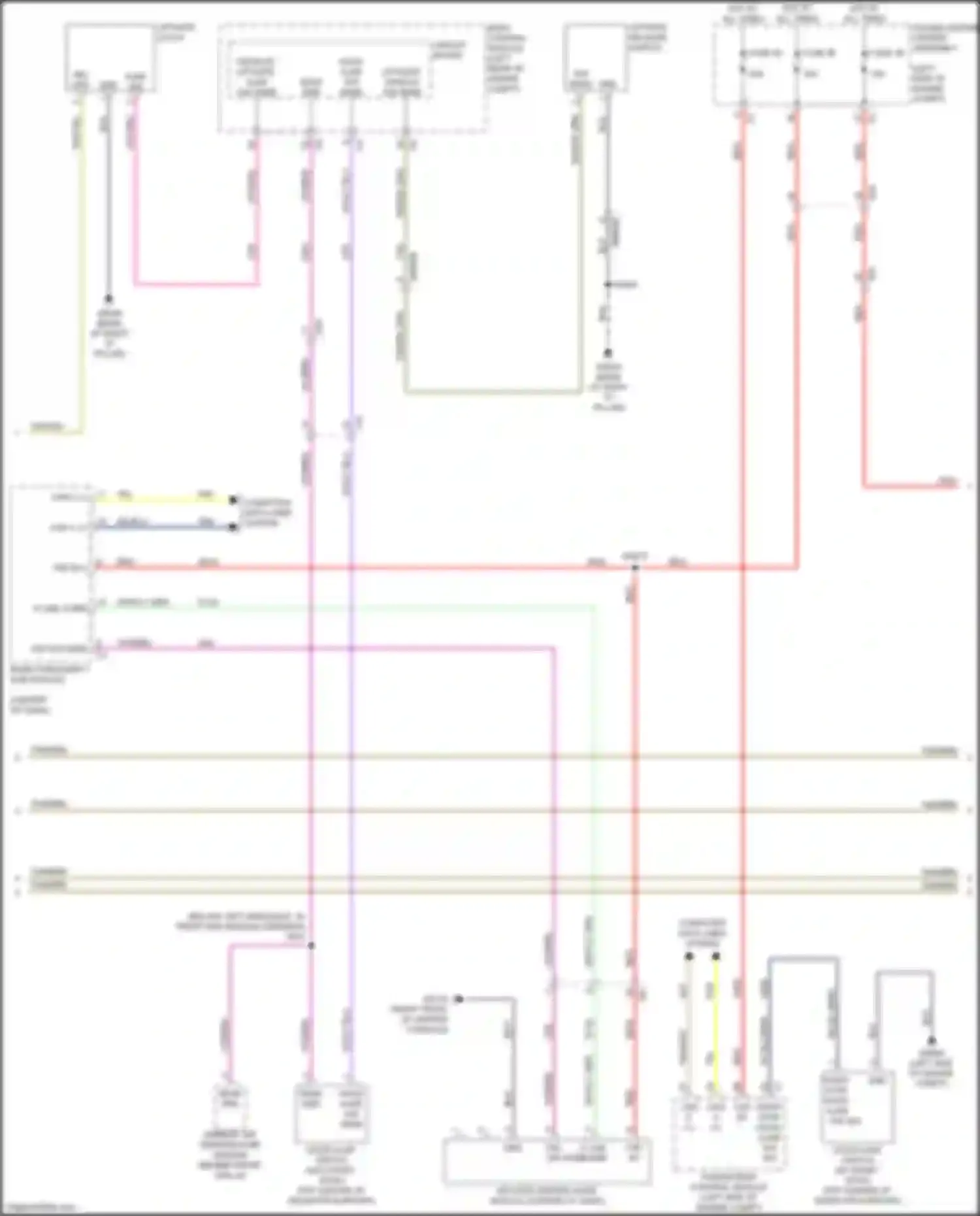Wiring diagram ambient air temperature sensor for Chrysler 200 II (2014-2016)
