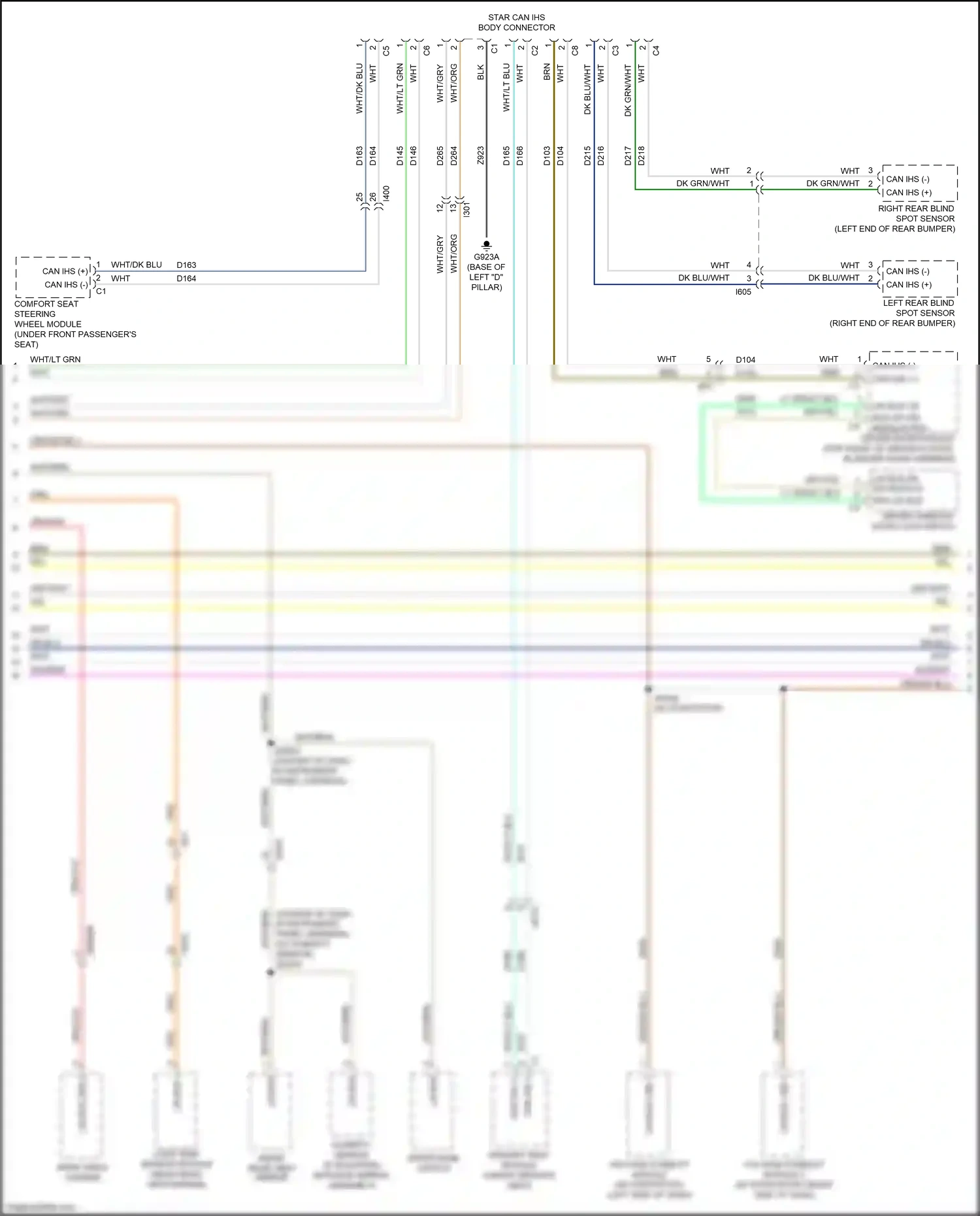 Chrysler 200 II (2014-2016) humidity sensor wiring diagram  (2 of 4)