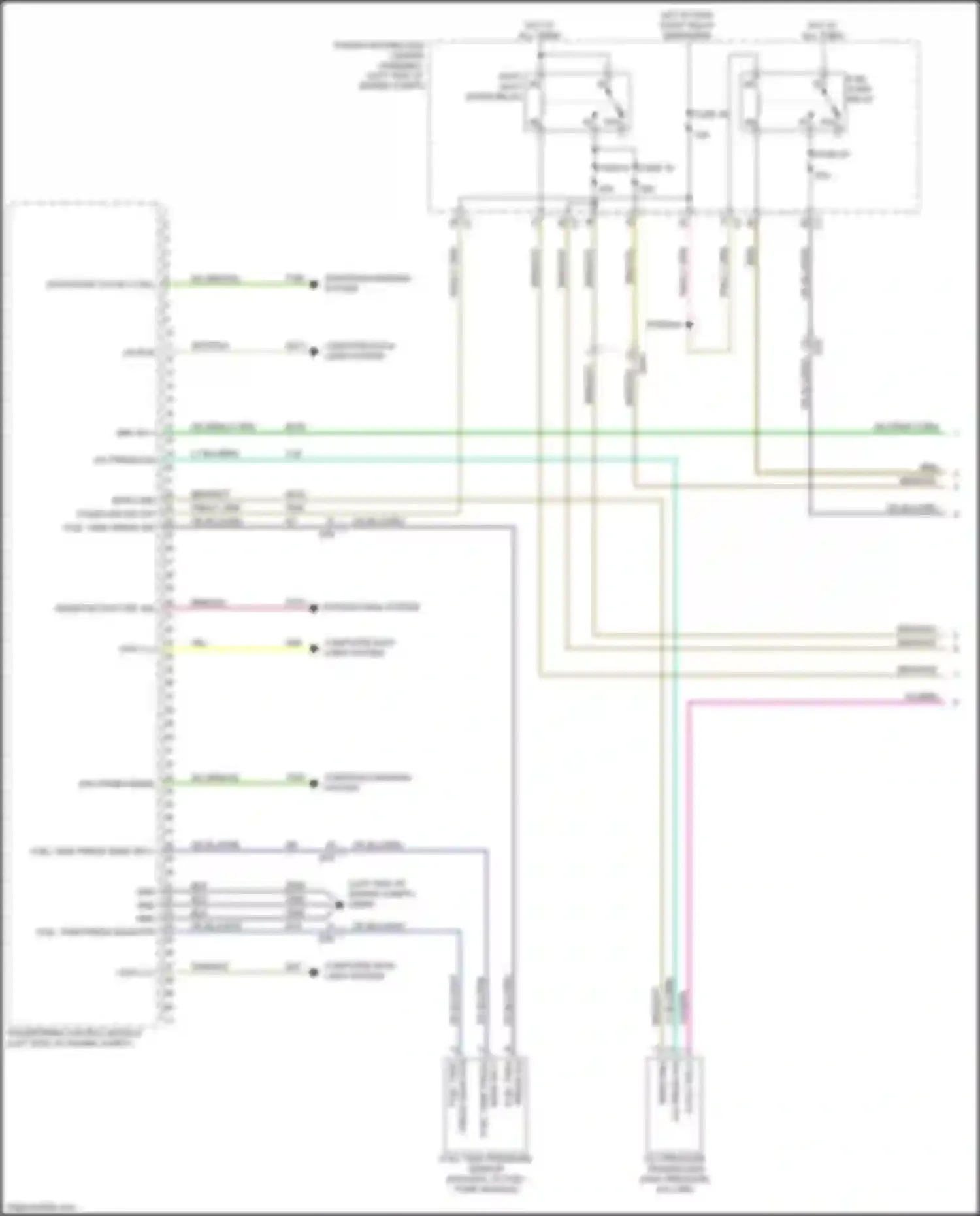 Wiring diagram lin bus for Chrysler 200 II (2014-2016) (25 of 25)