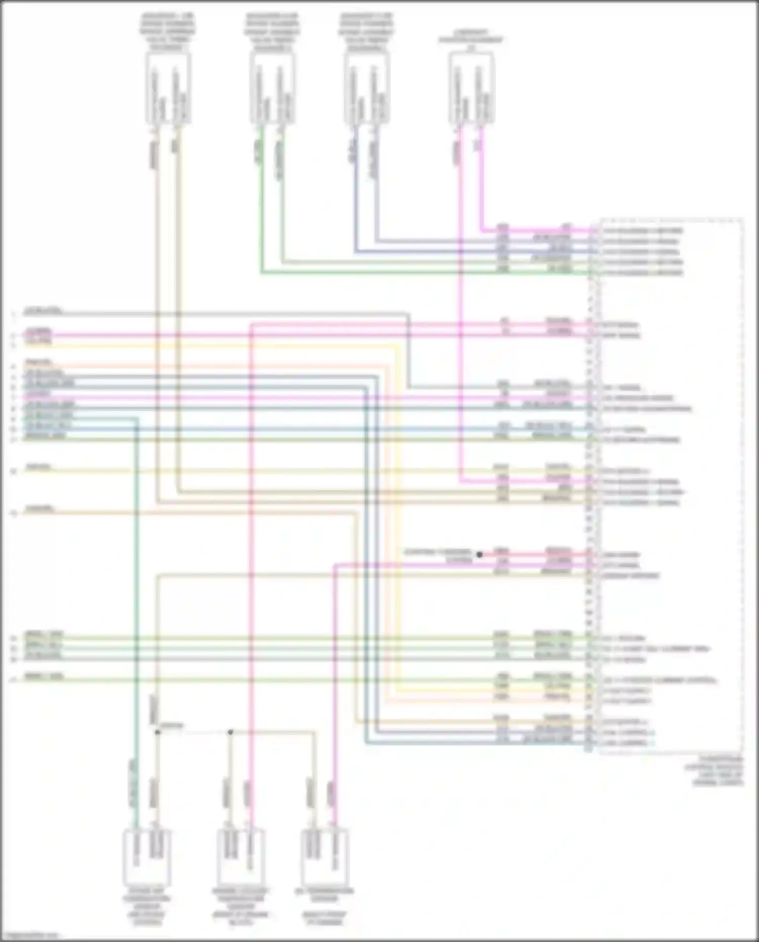 Wiring diagram map signal for Chrysler 200 II (2014-2016) (2 of 2)