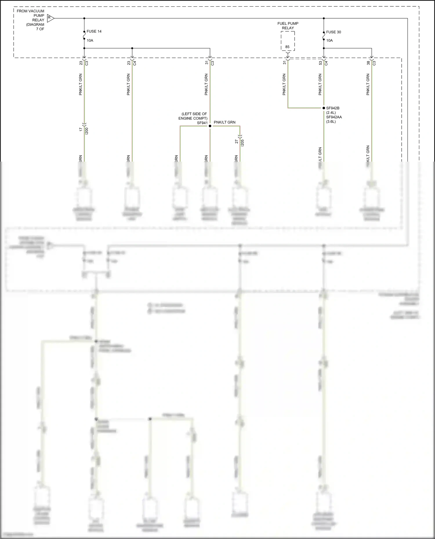 Chrysler 200 II (2014-2016) powertrain control module wiring diagram  (7 of 25)