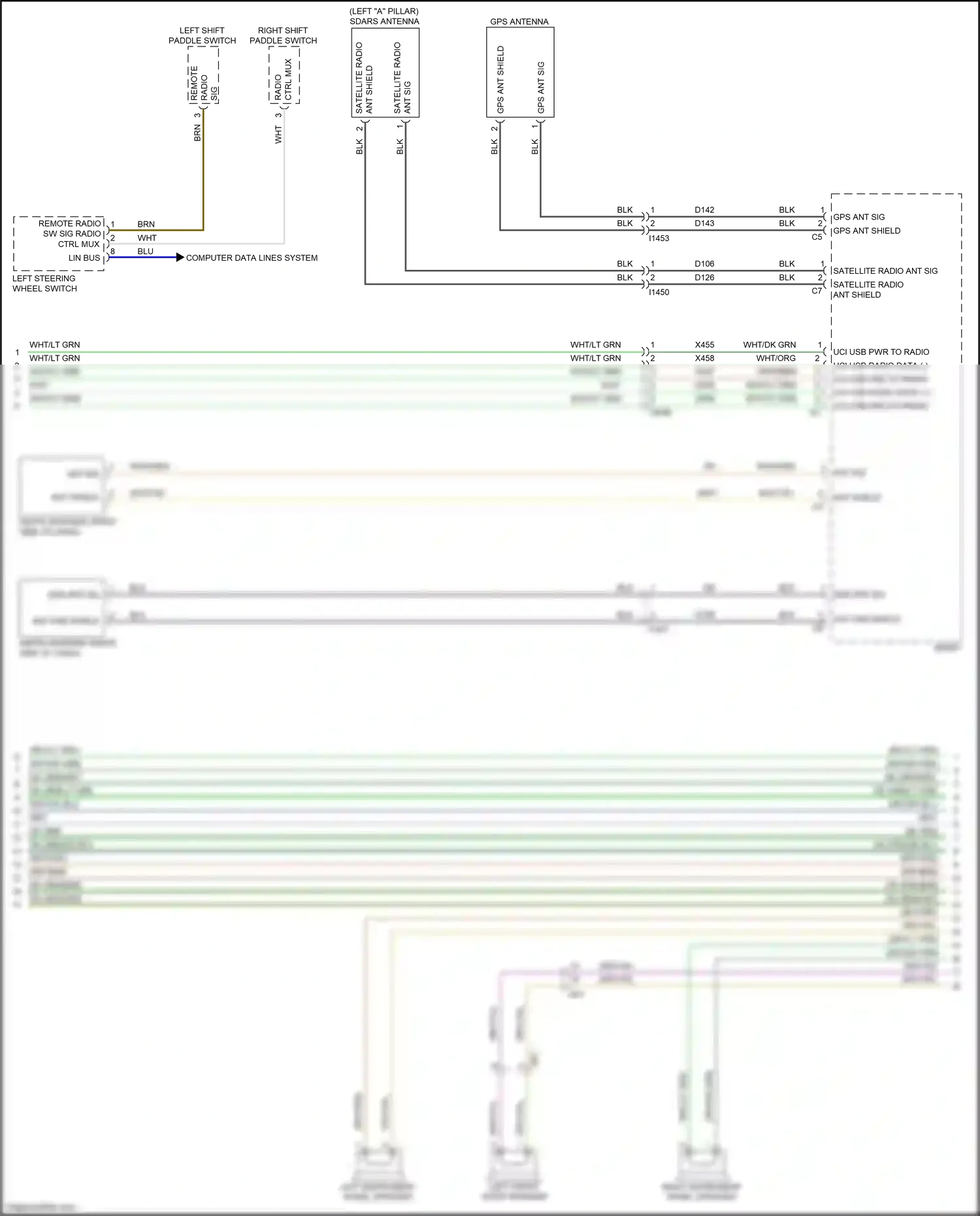 Chrysler 200 II (2014-2016) remote + wiring diagram  (1 of 2)