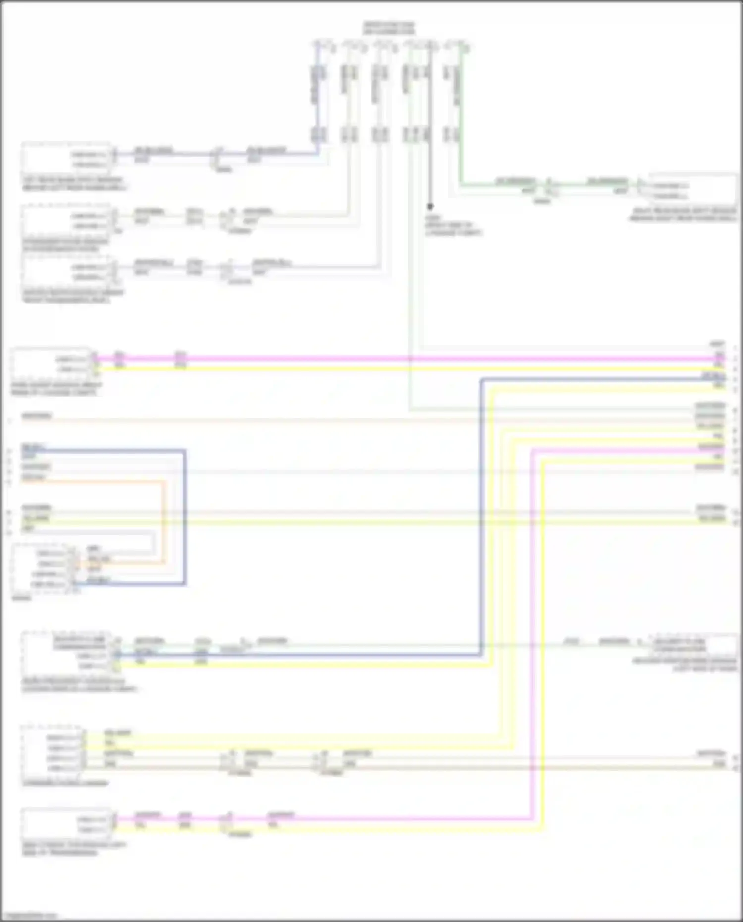 300C Chrysler II facelift (2015-2024): Computer data lines circuit (2 of 4)