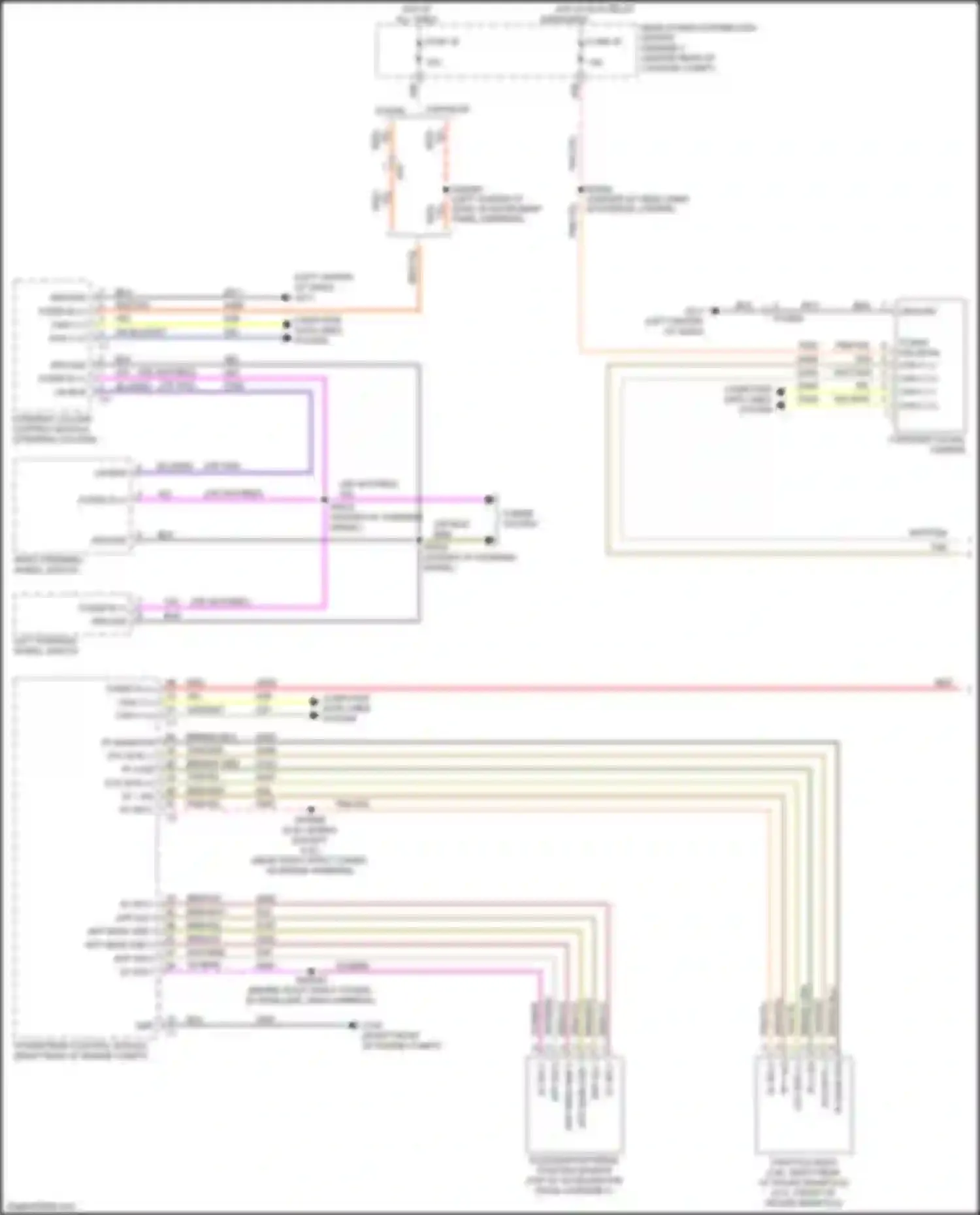 300C Chrysler II facelift (2015-2024): Cruise control circuit (1 of 2)