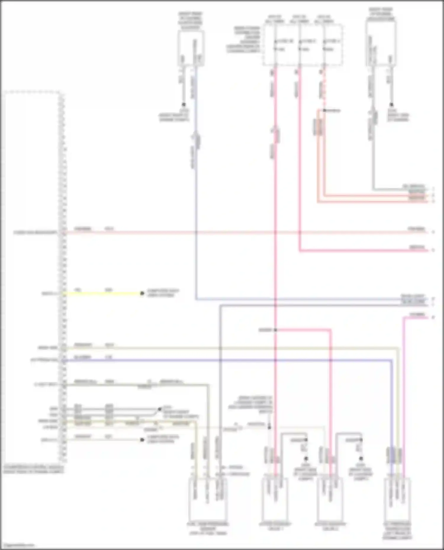 300C Chrysler II facelift (2015-2024): Wiring diagram engine performance 3.6l (1 of 7)