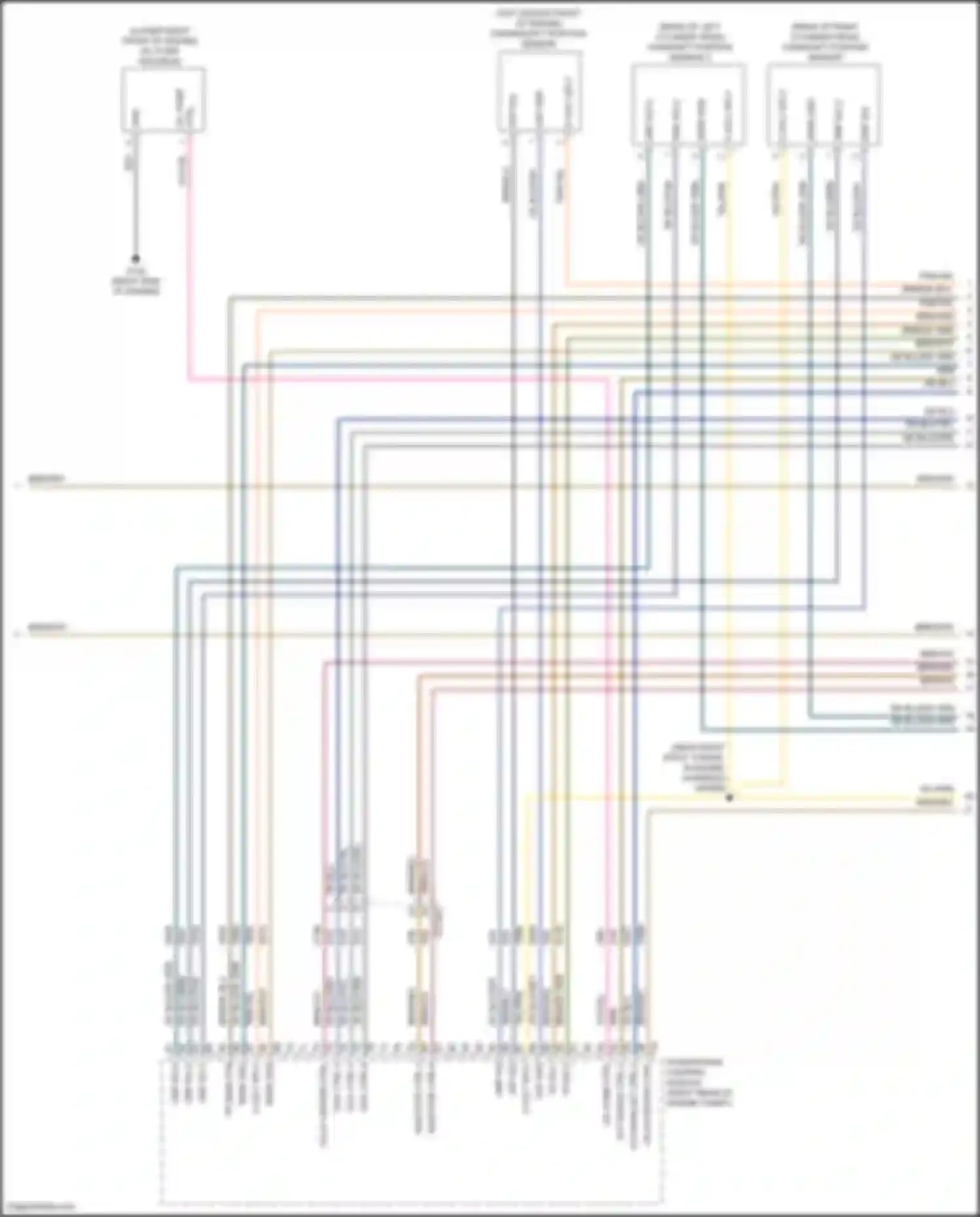 300C Chrysler II facelift (2015-2024): Wiring diagram engine performance 3.6l (4 of 7)
