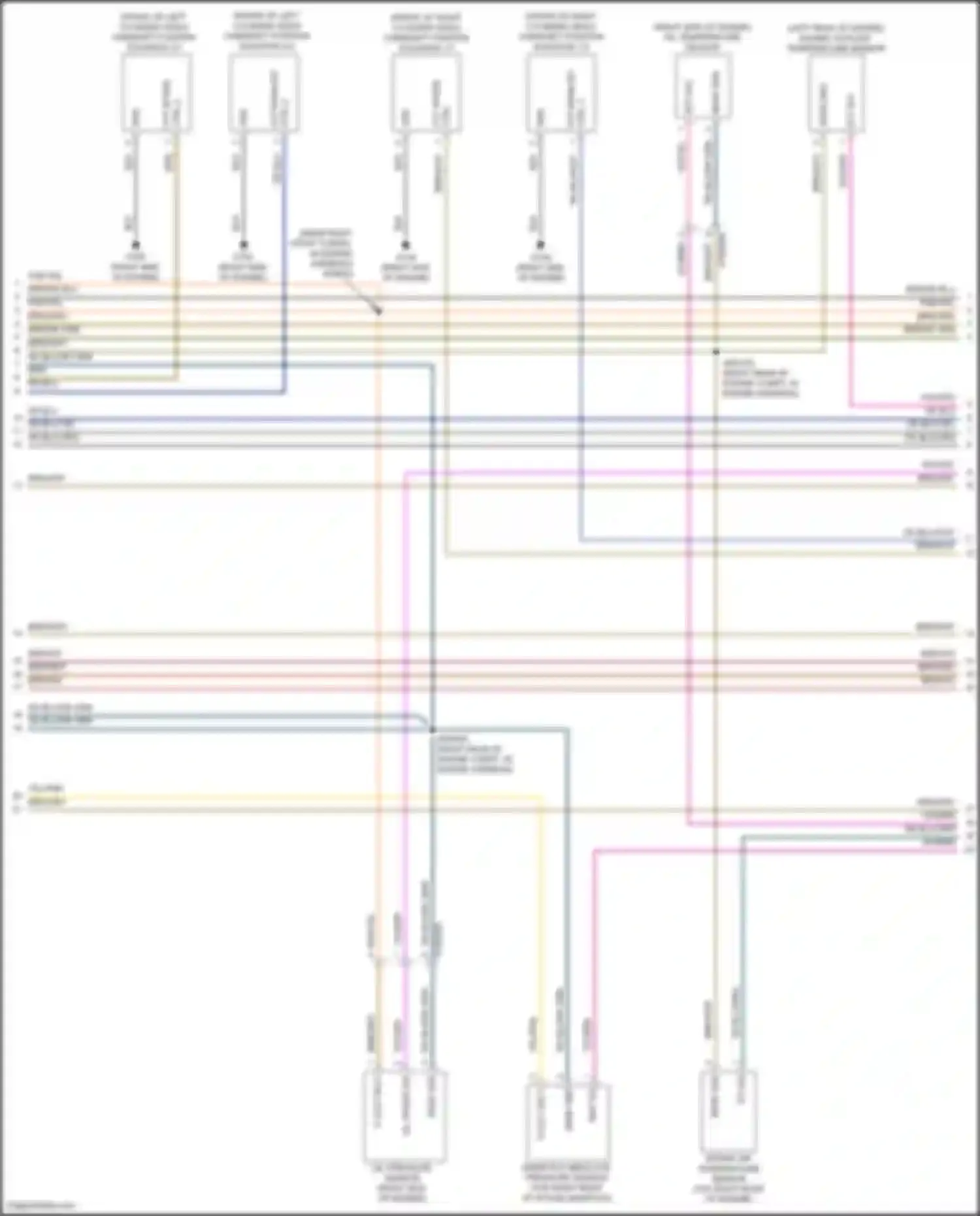 300C Chrysler II facelift (2015-2024): Wiring diagram engine performance 3.6l (5 of 7)