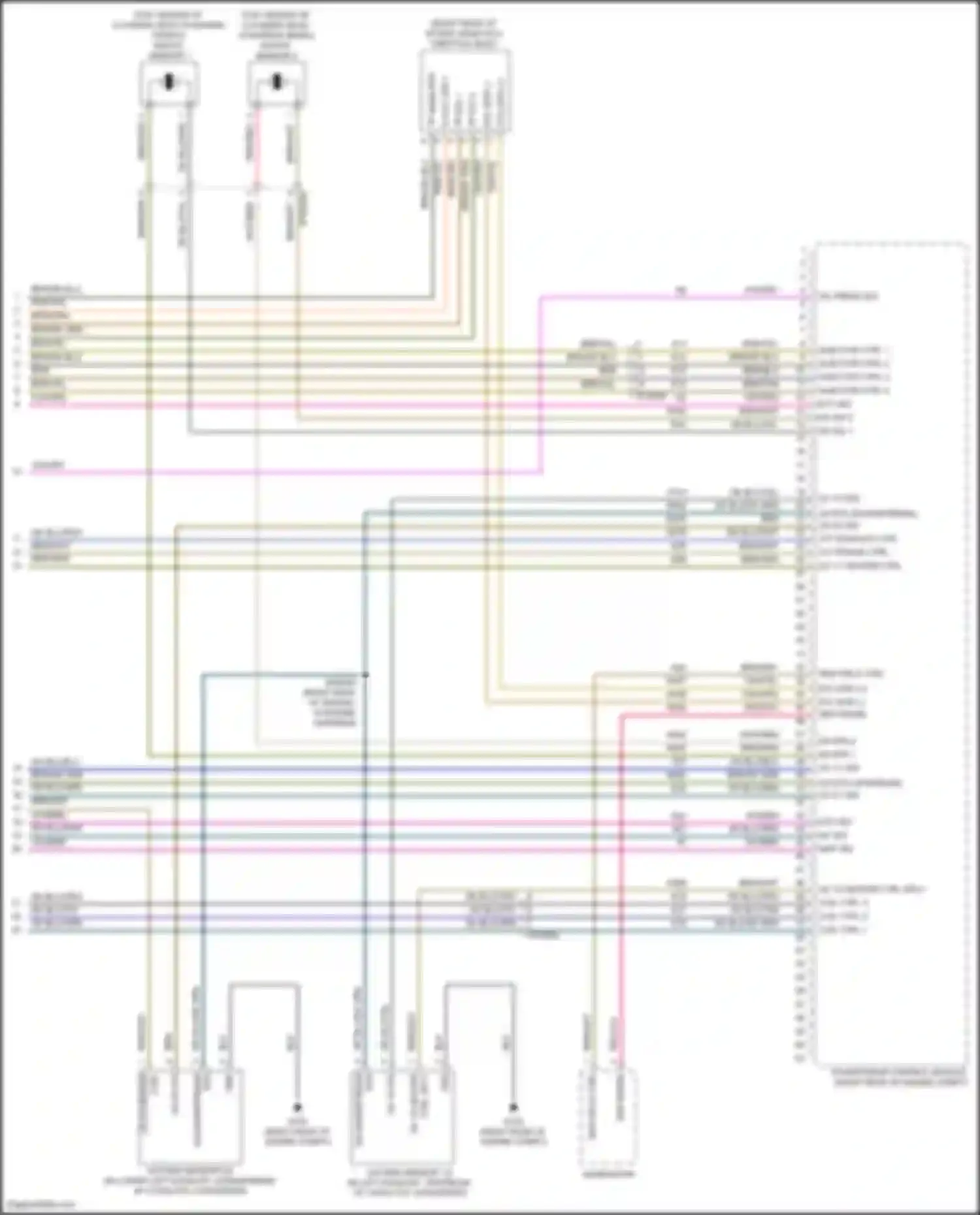 300C Chrysler II facelift (2015-2024): Wiring diagram engine performance 3.6l (7 of 7)