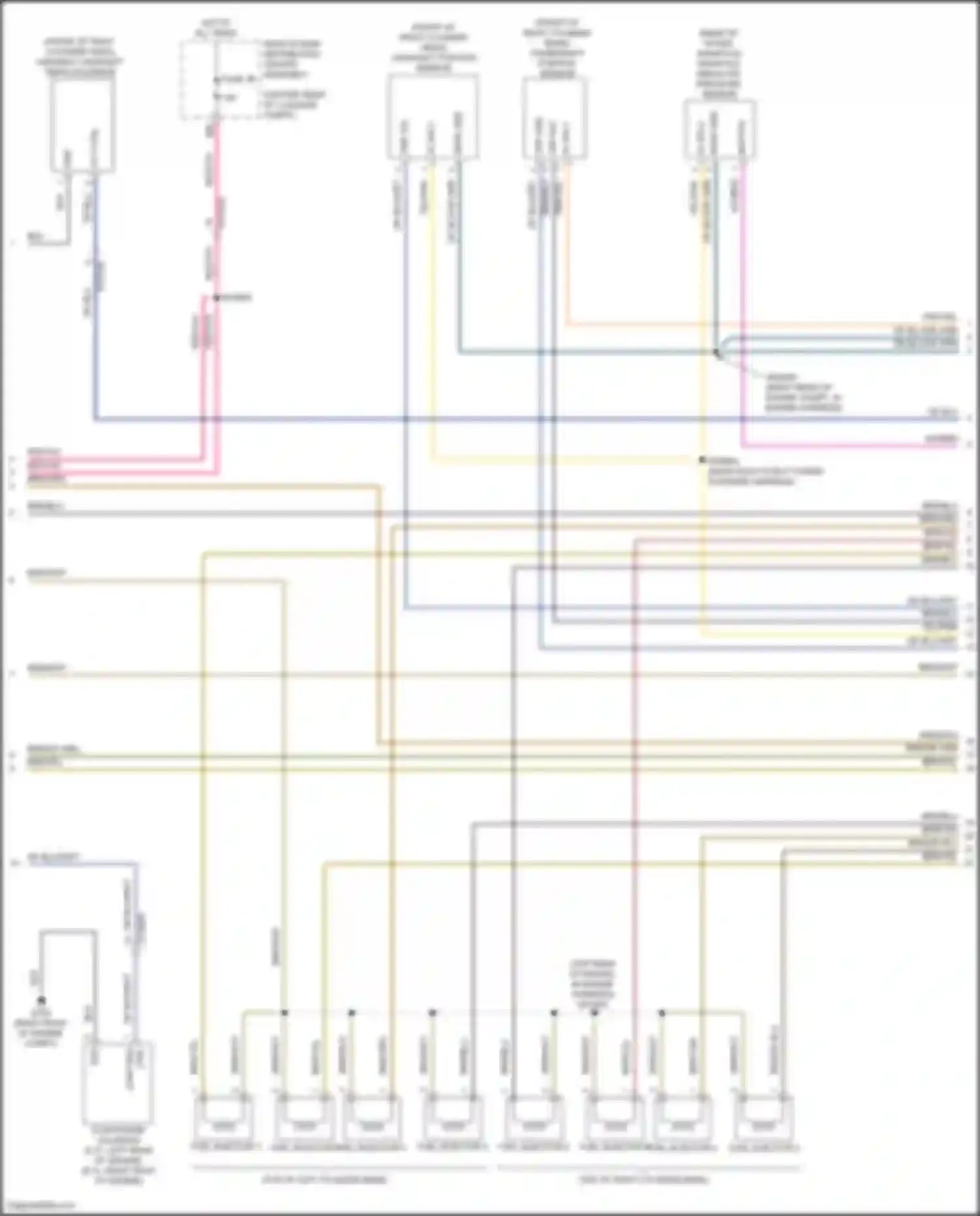 300C Chrysler II facelift (2015-2024): Wiring diagram engine performance 5.7l (3 of 5)