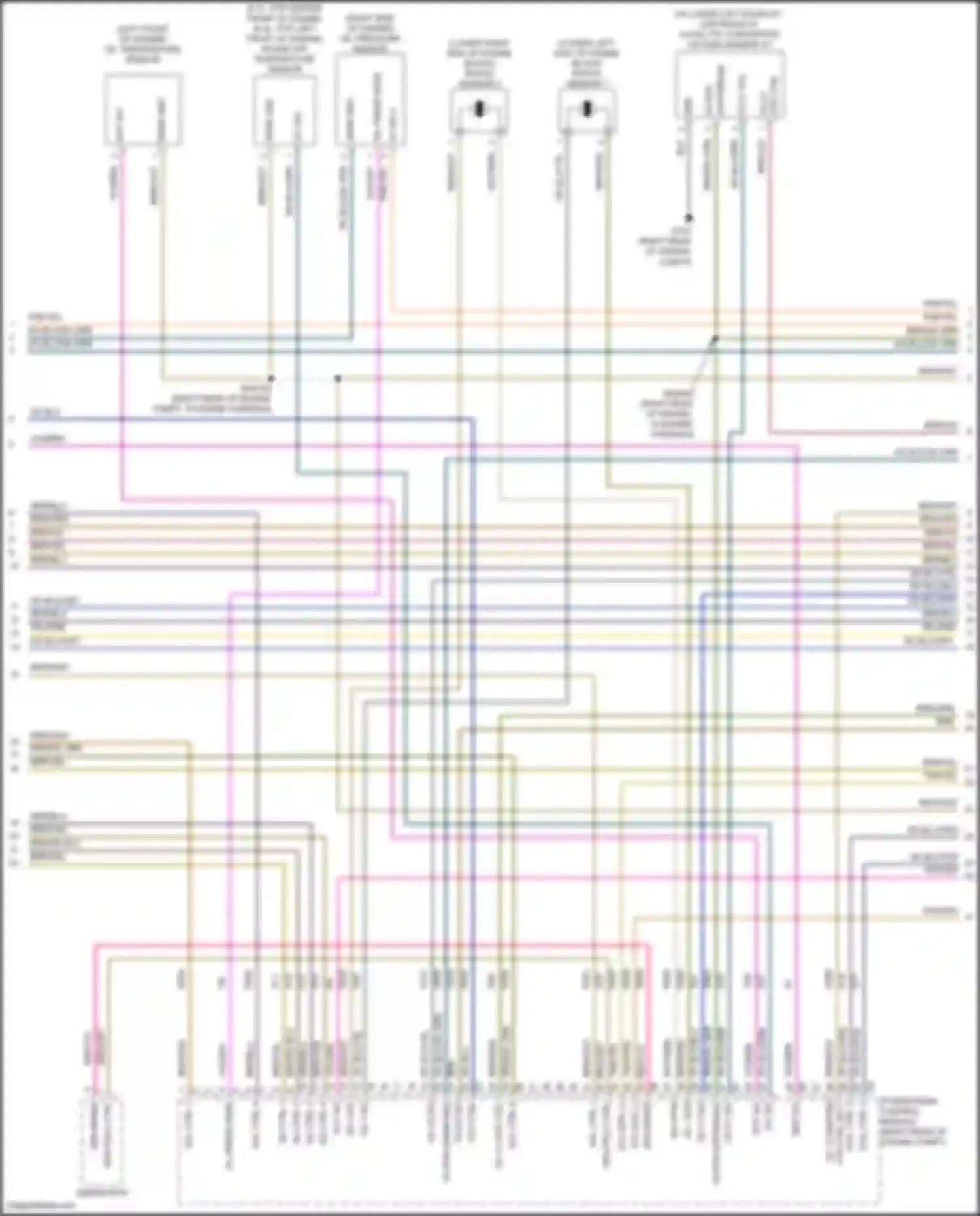 300C Chrysler II facelift (2015-2024): Wiring diagram engine performance 5.7l (4 of 5)