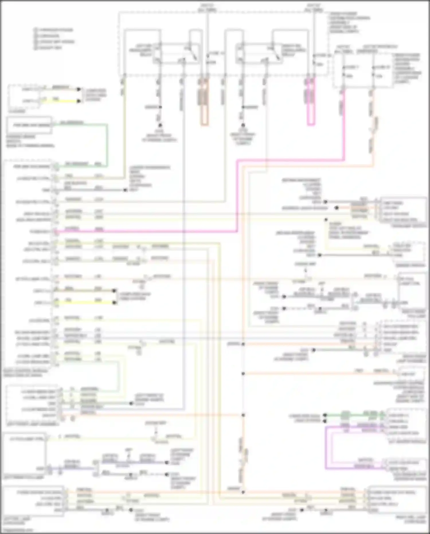 300C Chrysler II facelift (2015-2024): Headlamps circuit, premium