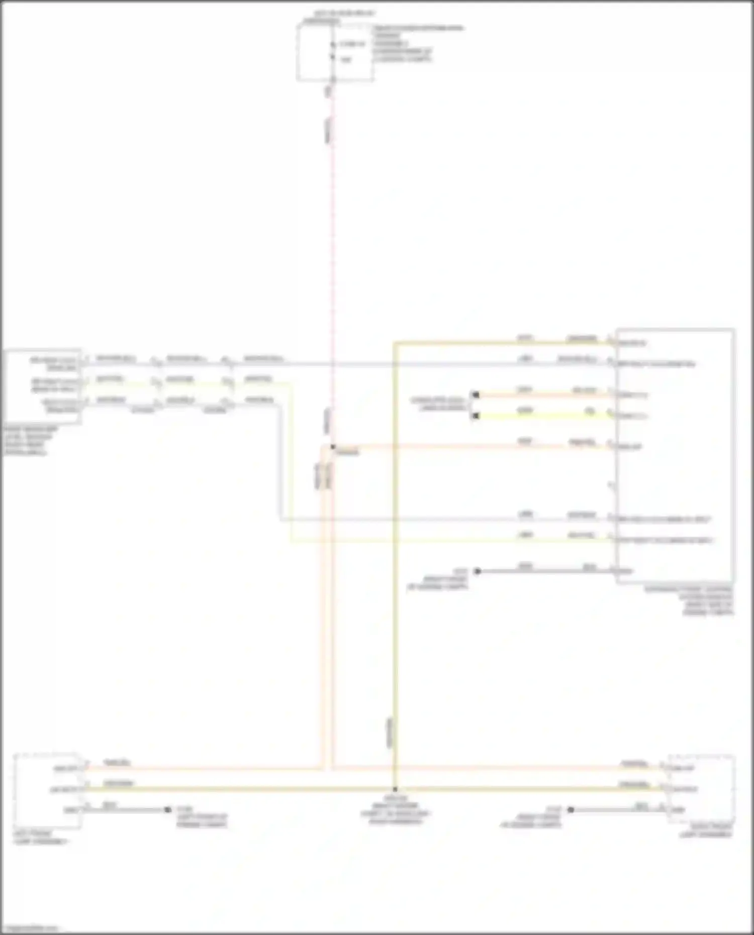 300C Chrysler II facelift (2015-2024): Headlamps leveling circuit