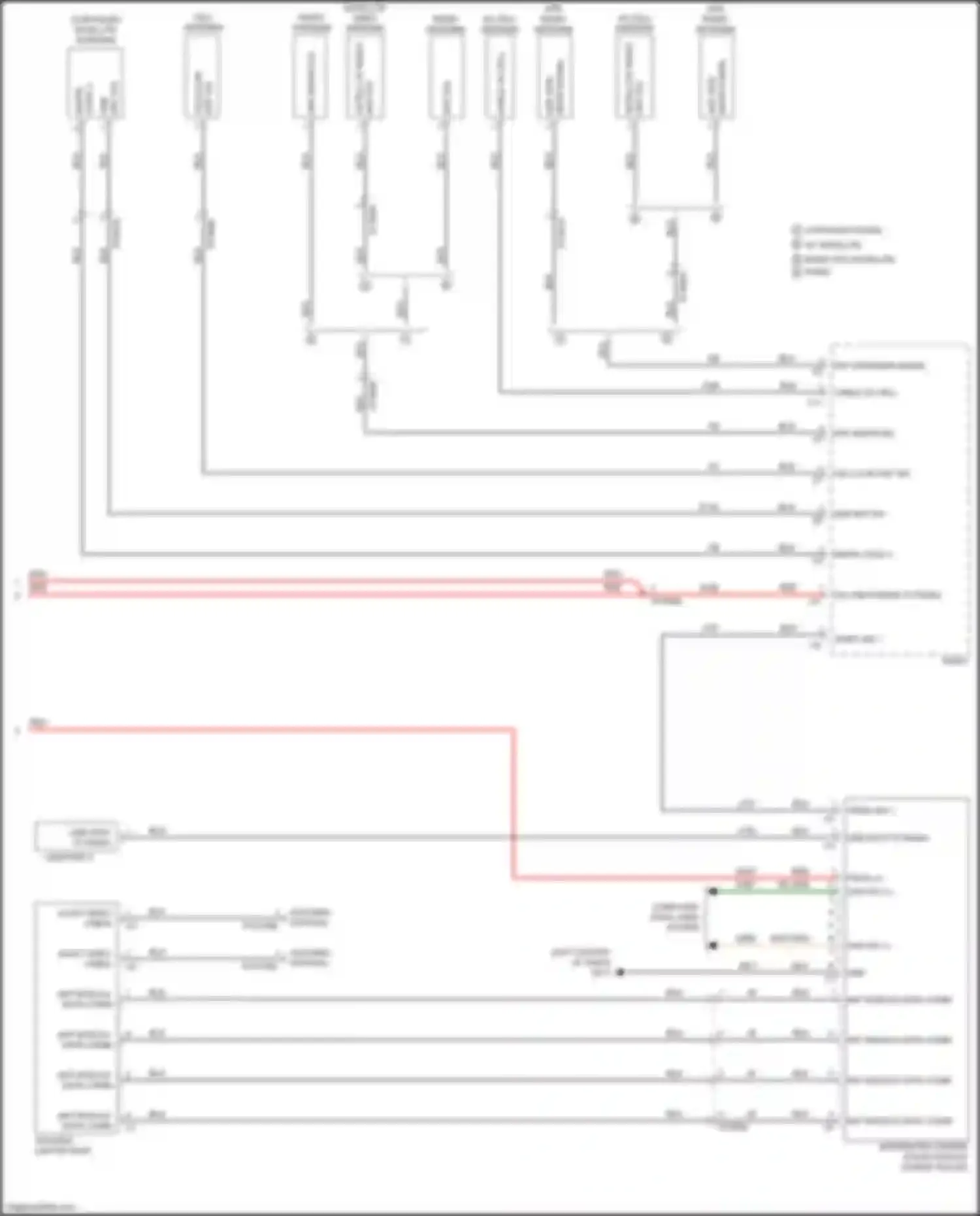 300C Chrysler II facelift (2015-2024): Navigation circuit, base (3 of 3)