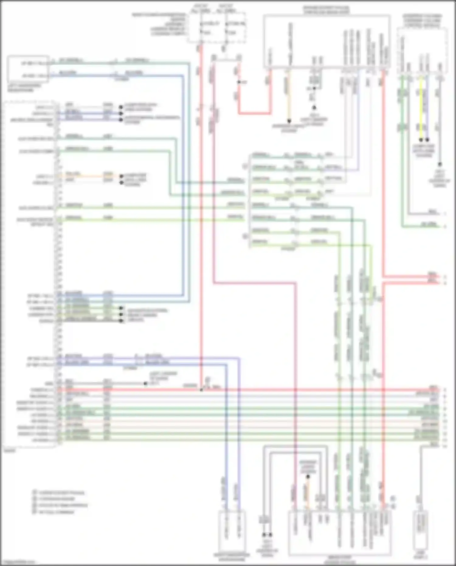 300C Chrysler II facelift (2015-2024): Navigation circuit, premium 1 (1 of 3)