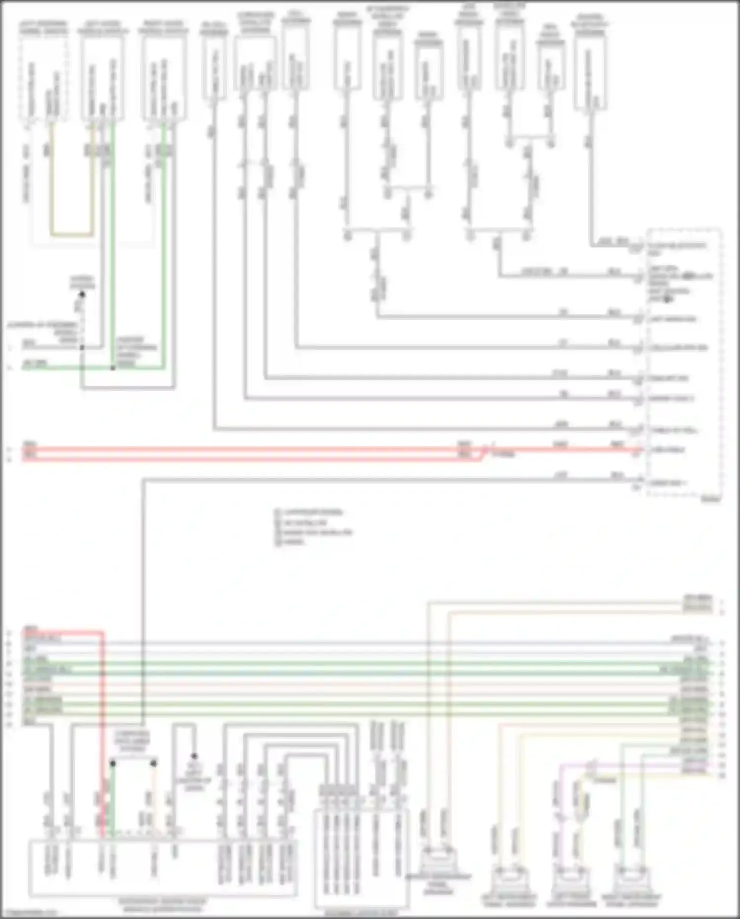 300C Chrysler II facelift (2015-2024): Navigation circuit, premium 1 (2 of 3)