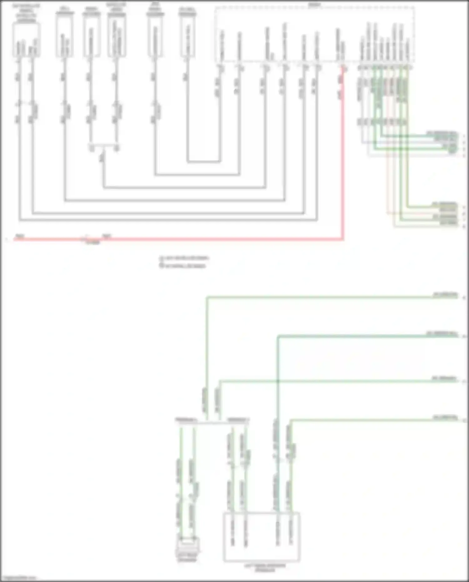 300C Chrysler II facelift (2015-2024): Navigation circuit, premium 3 (2 of 3)