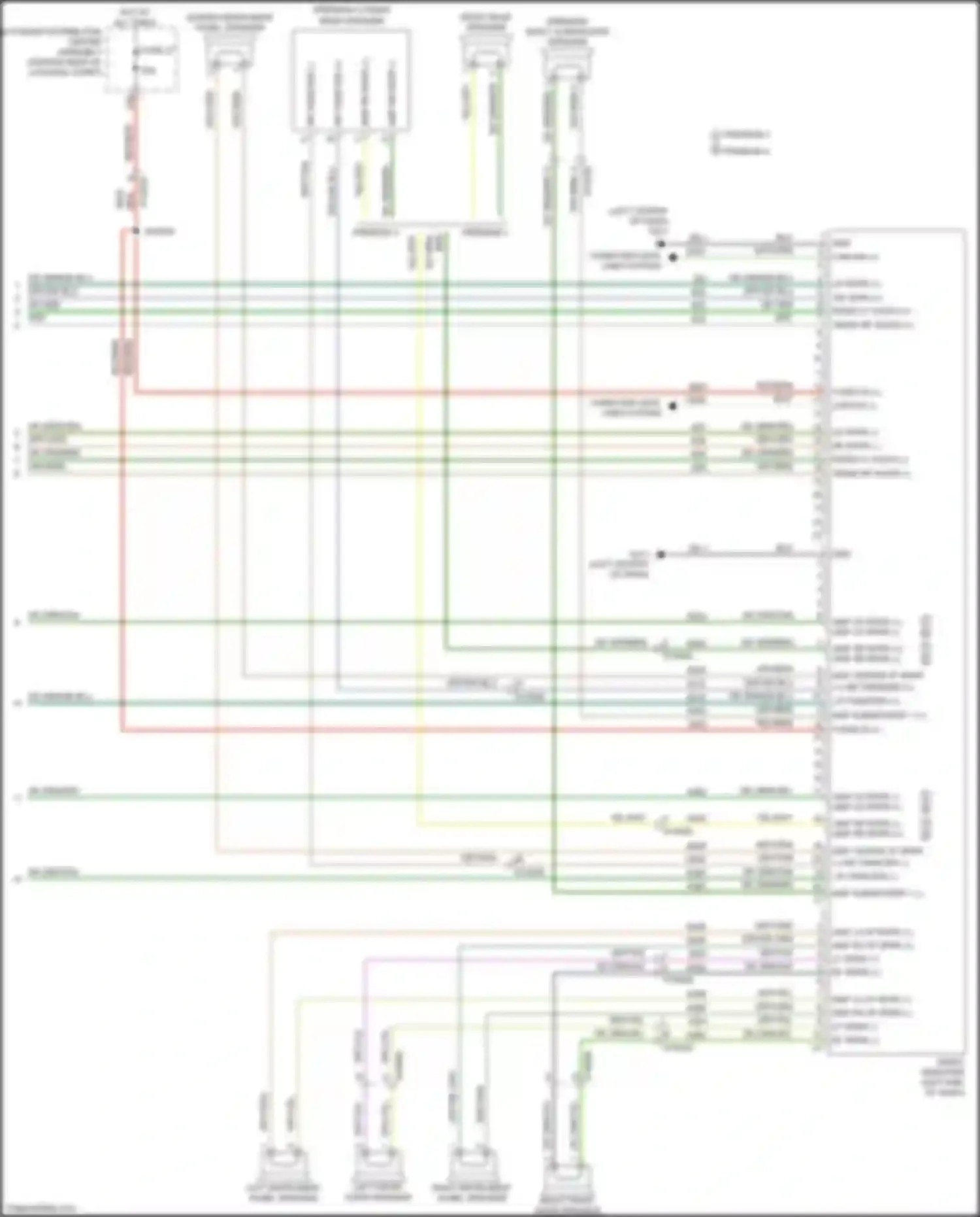 300C Chrysler II facelift (2015-2024): Radio circuit, premium 3 (3 of 3)